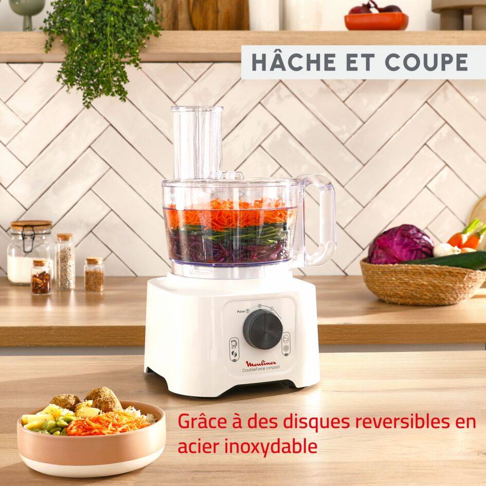 DOUBLE FORCE COMPACT Blanc