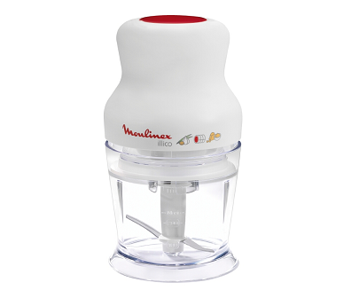 mini hachoir illico blanc/rouge