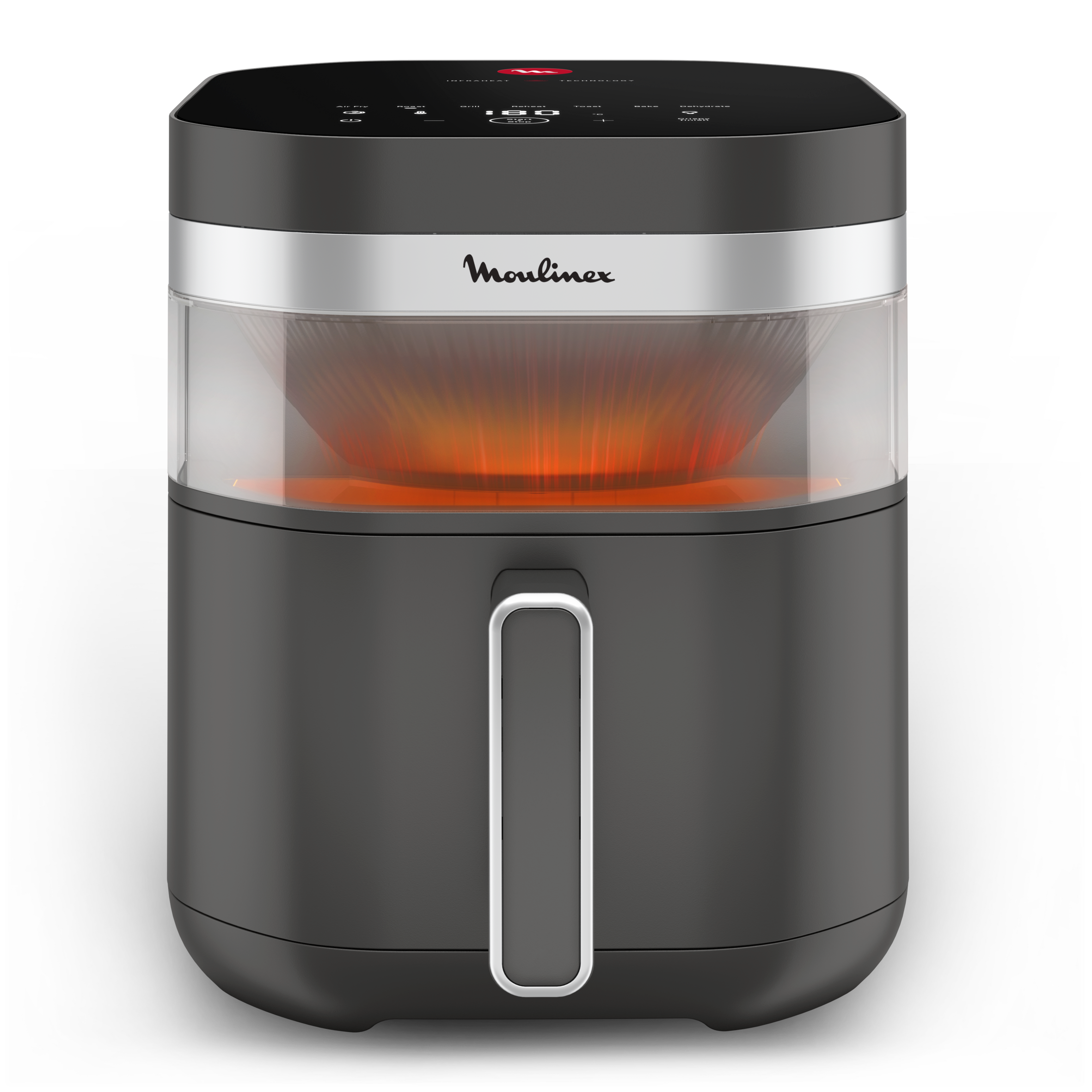 Easy Fry Infrared, 7L, Air fryer, Gris charbon