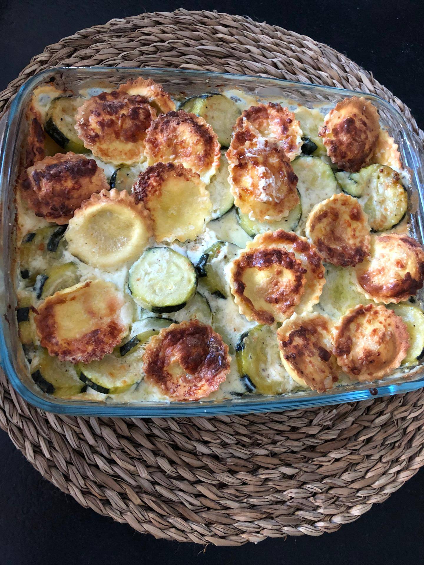 Gratin de ravioles aux courgettes - Recette Companion | Moulinex