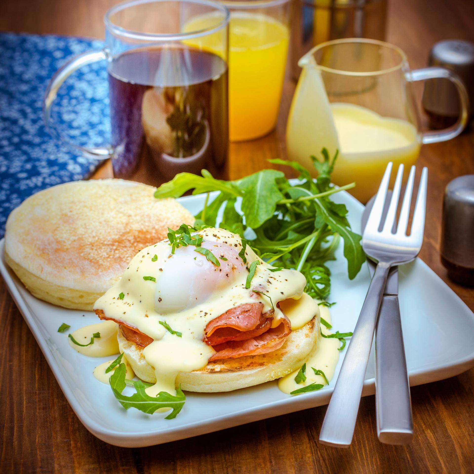 Oeufs parfaits façon bénédicte - Recette Companion Connect | Moulinex