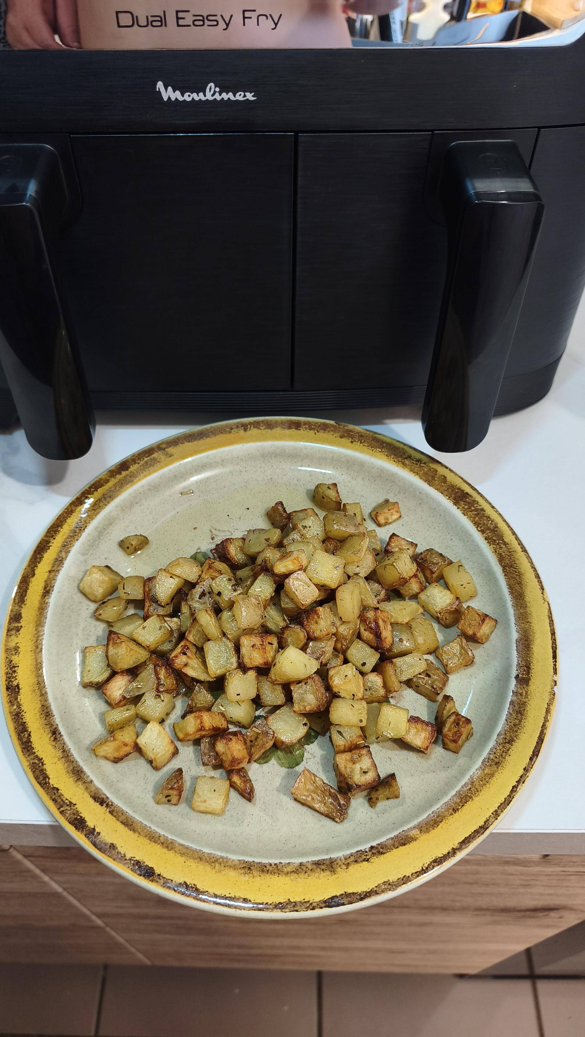 Pommes de terre croustillante et délicieuses - Recette Dual EasyFry | Moulinex