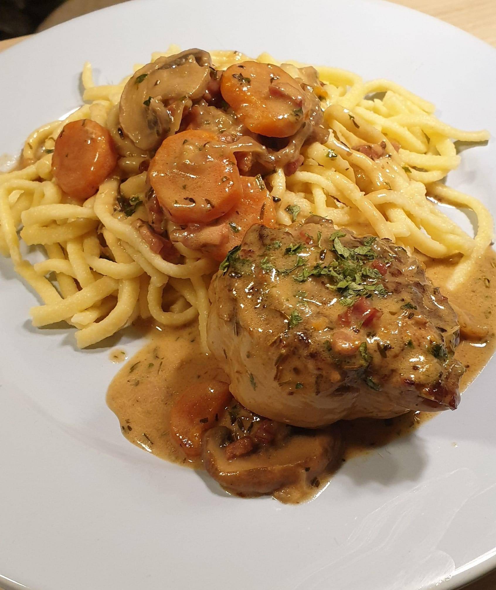 Paupiettes carottes champignons - Recette Cookeo V3 | Moulinex