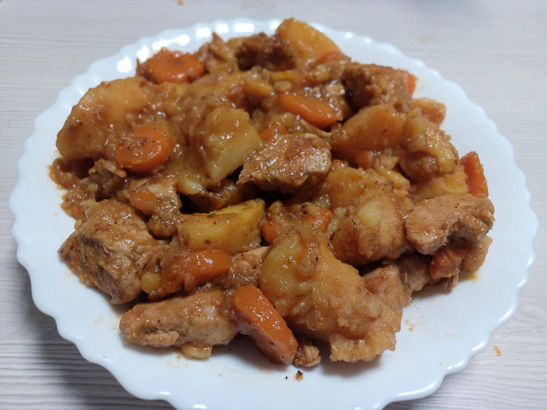 Poulet, pommes de terre et carottes - Recette Cookeo V3 | Moulinex