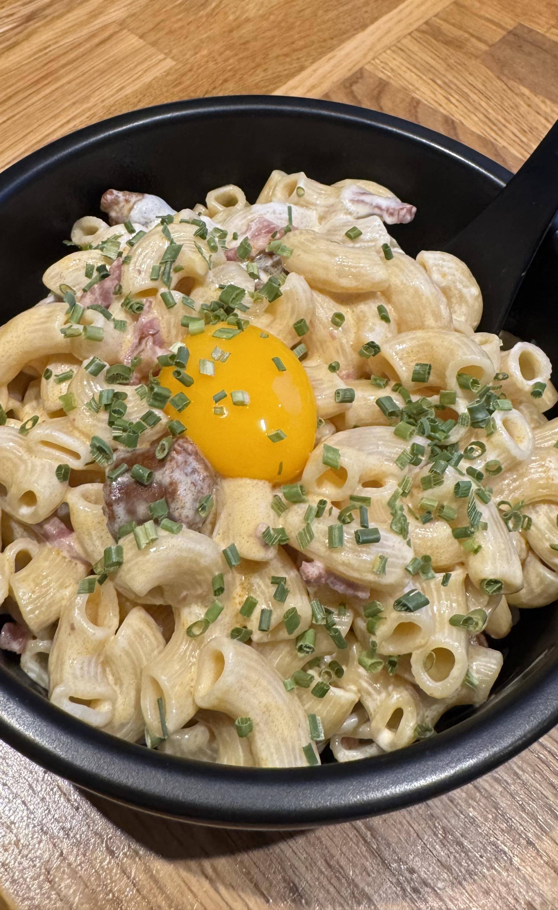 Pâtes façon carbonara revisitées - Recette Cookeo | Moulinex