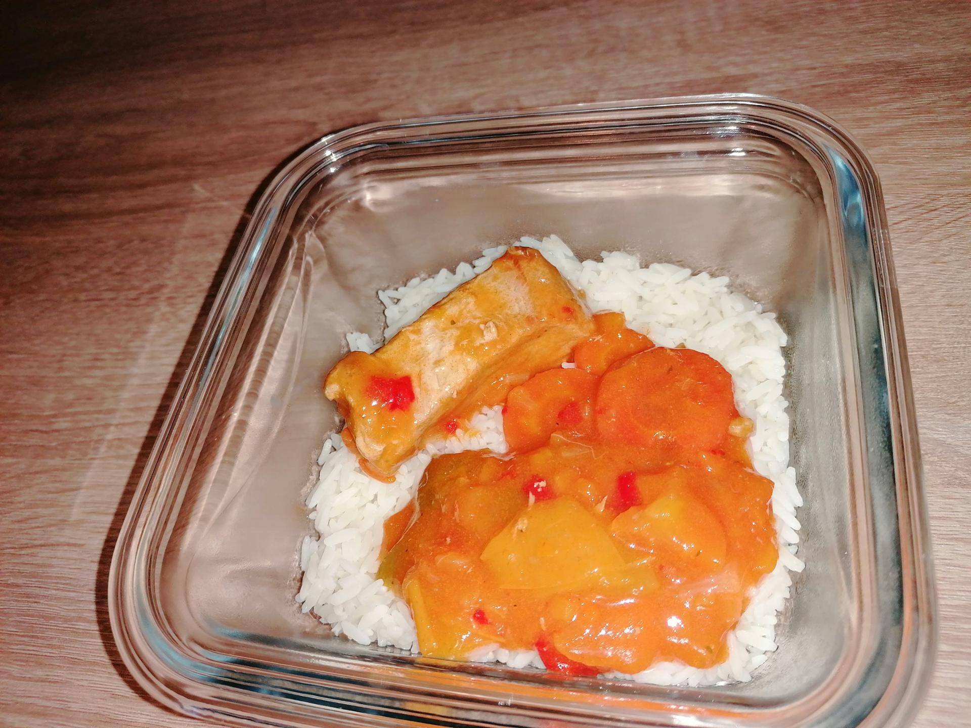 Sauté de porc aux poivrons et aux carottes surgelé. - Recette Cookeo | Moulinex