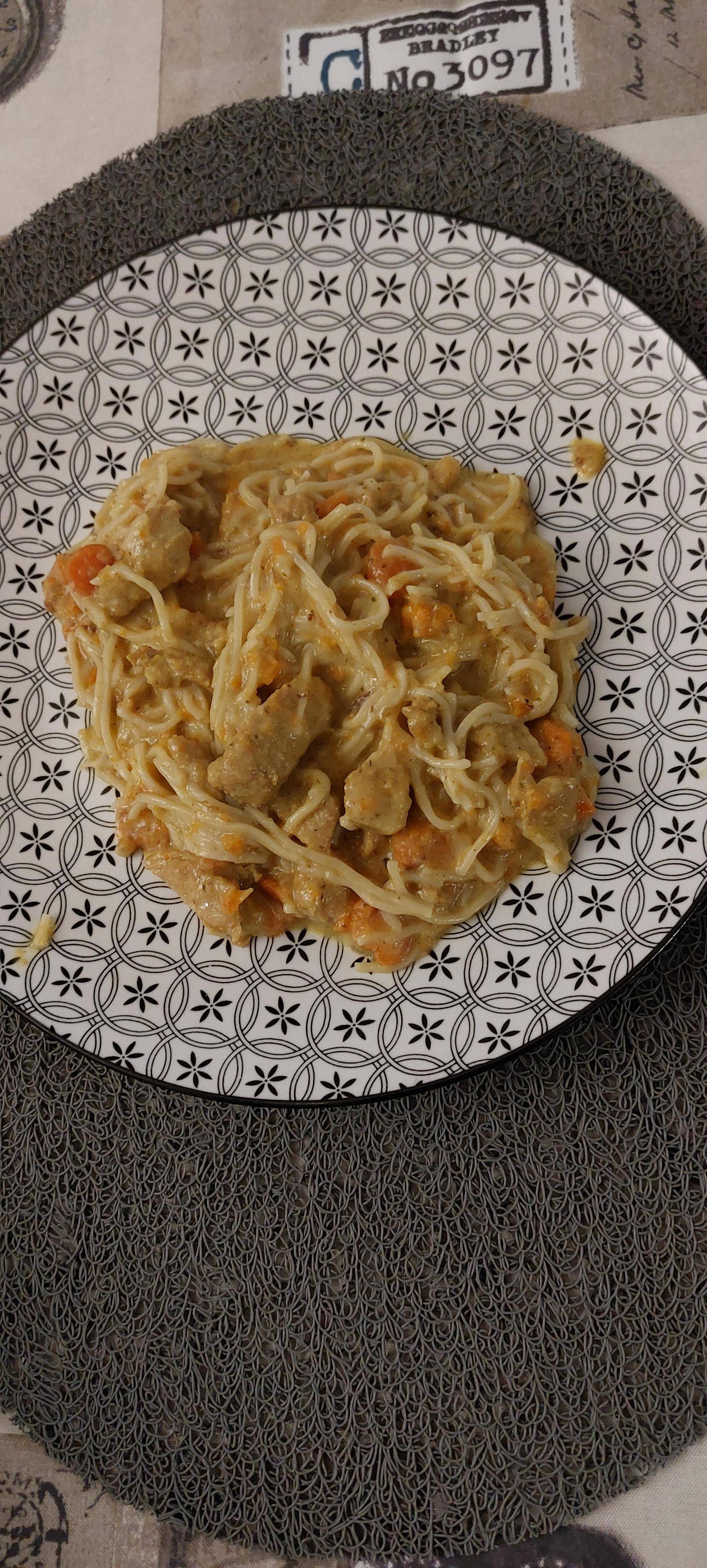 Émincé de porc aux nouilles - Recette Cookeo | Moulinex