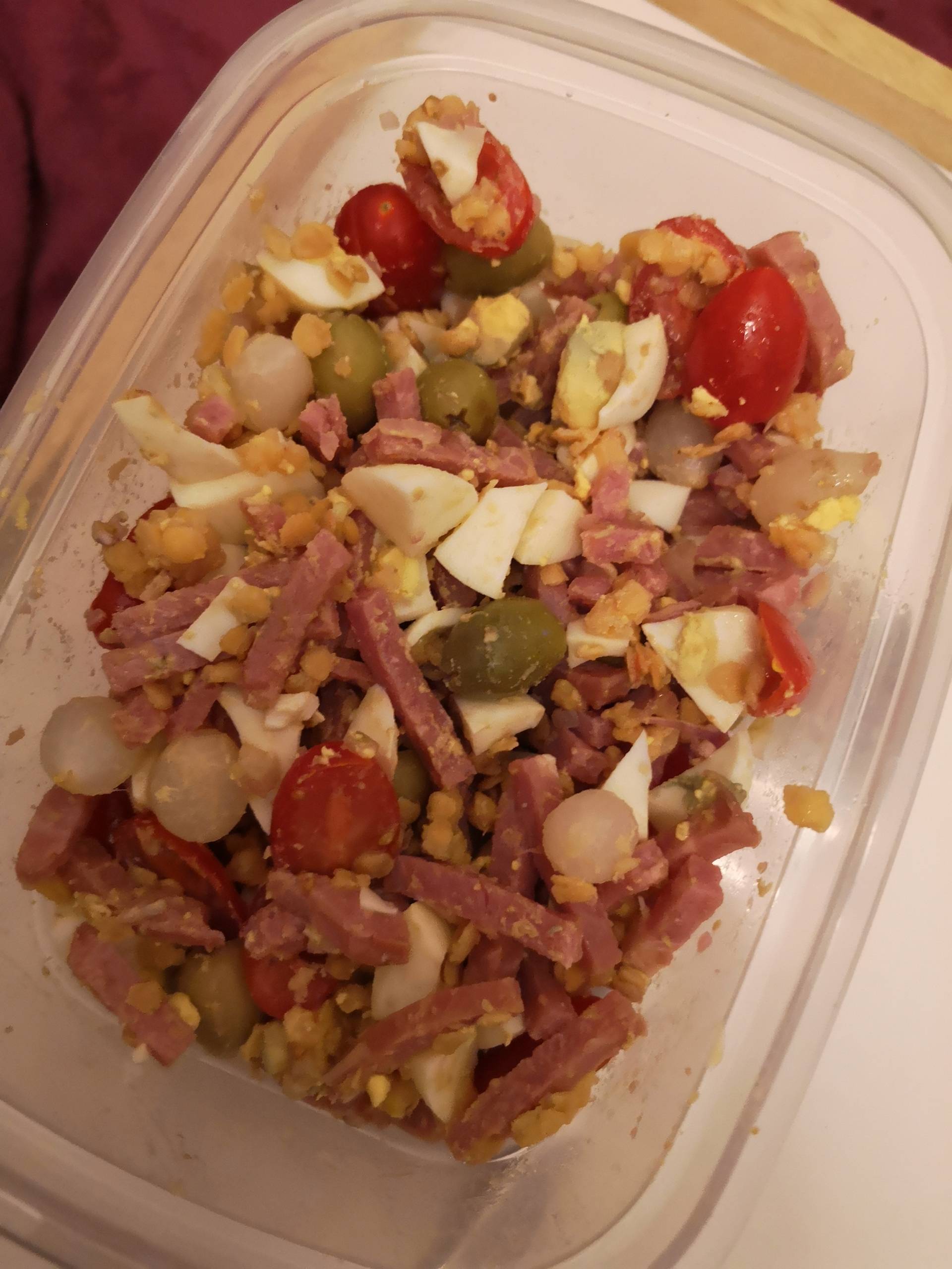 Salade de lentilles corails - Recette Cookeo | Moulinex