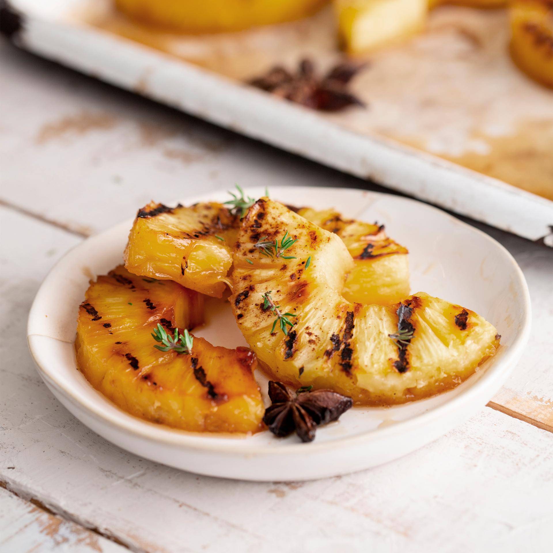 Kaneelananas - Recette Dual EasyFry&Grill | Moulinex