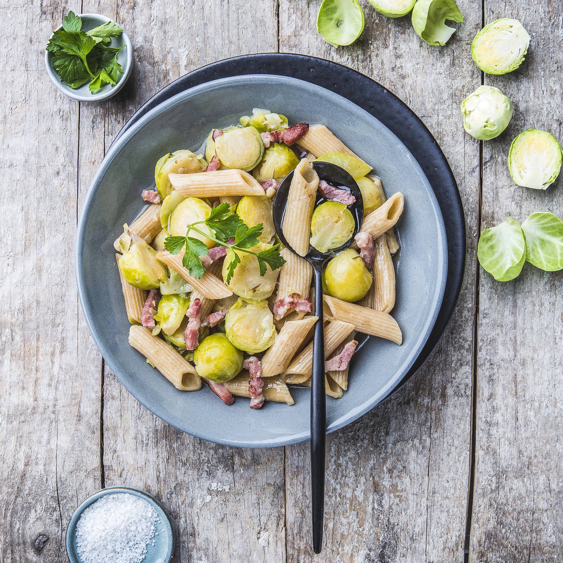 Radiatori & choux de Bruxelles - Recette Cookeo | Moulinex