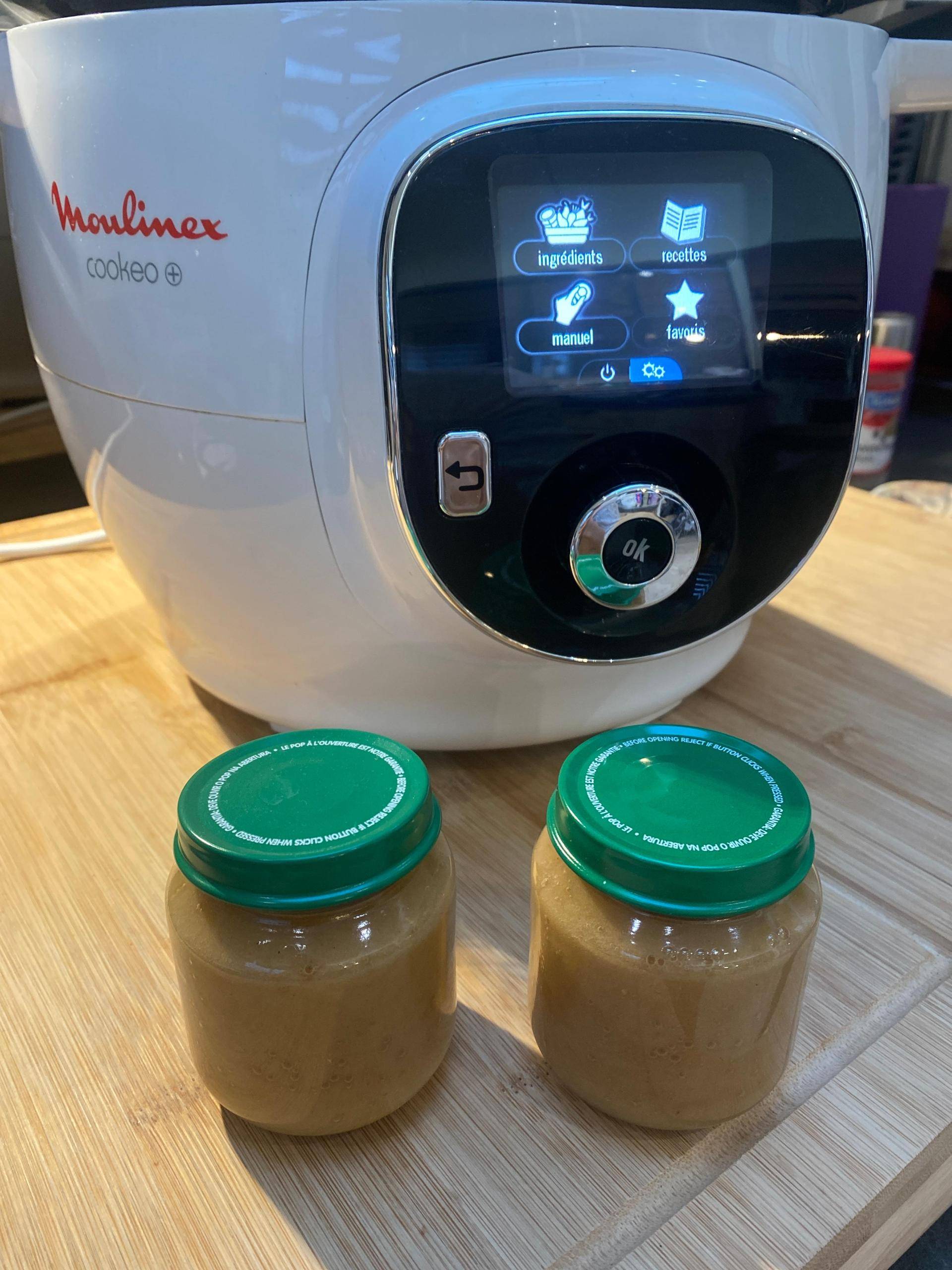 Compote pomme, banane et cannelle - Recette Cookeo | Moulinex