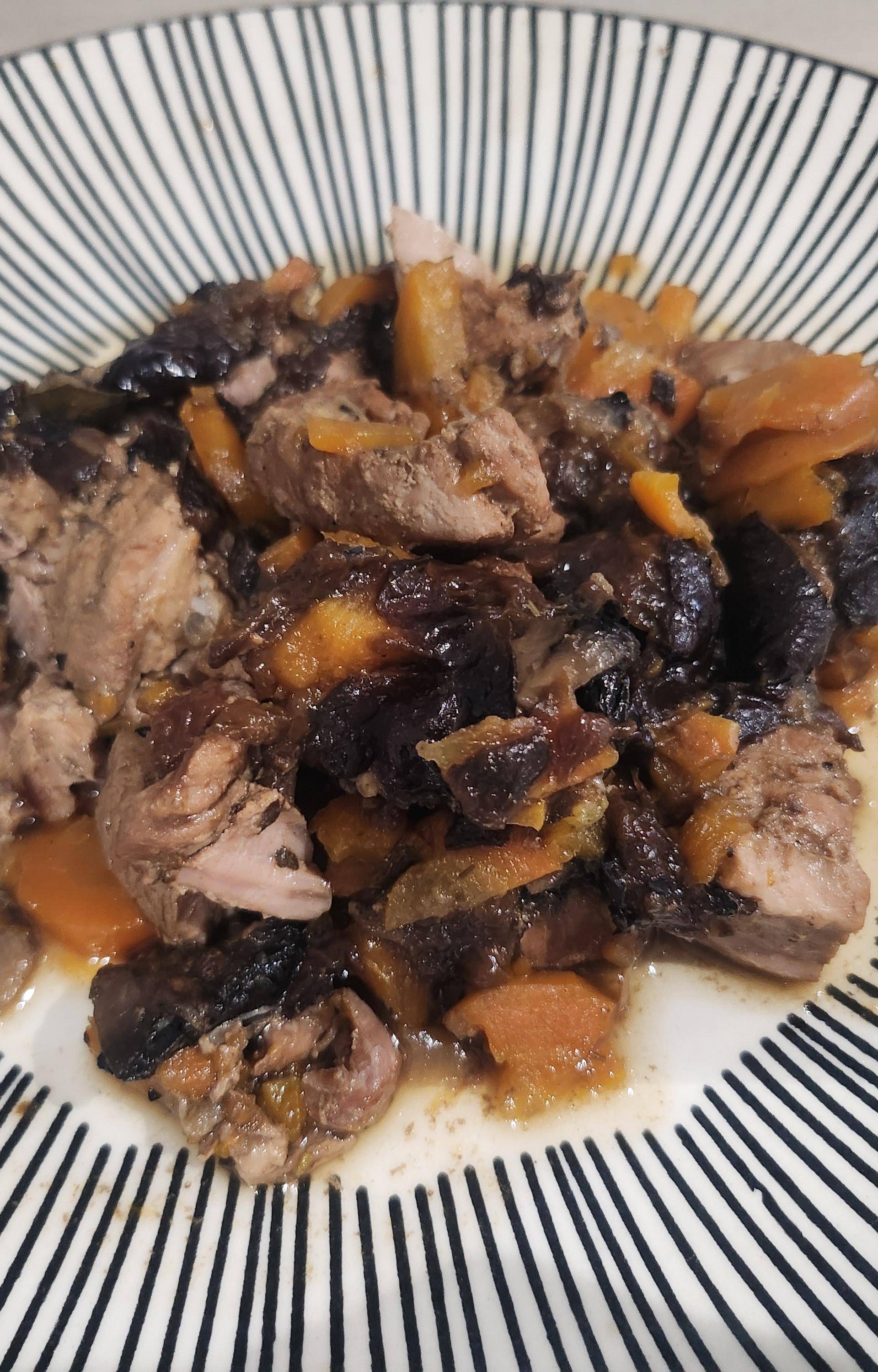 Filet mignon aux pruneaux de Myriamug - Recette Cookeo V3 | Moulinex