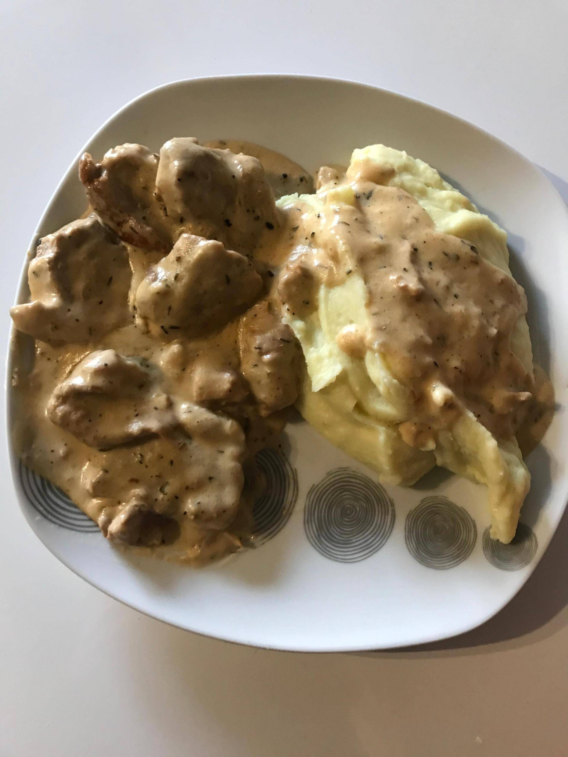 Filet mignon de porc sauce crémeuse - Recette Cookeo | Moulinex