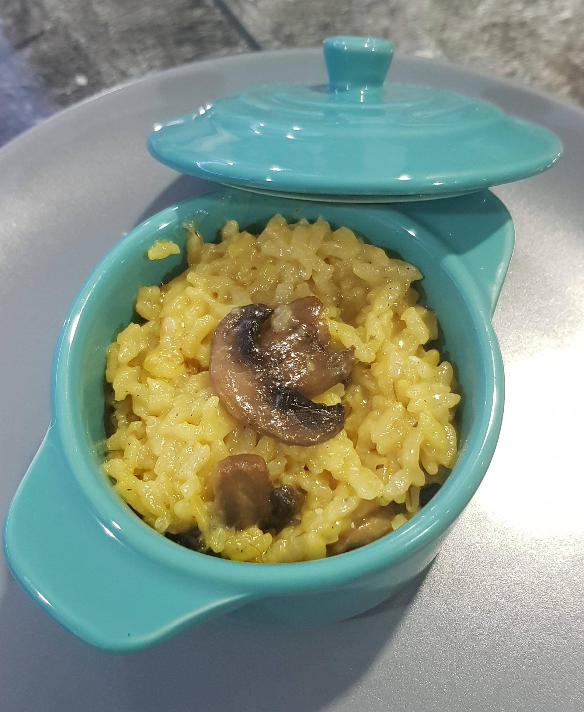 Risotto aux champignons, safran et parmesan - Recette Companion XL | Moulinex