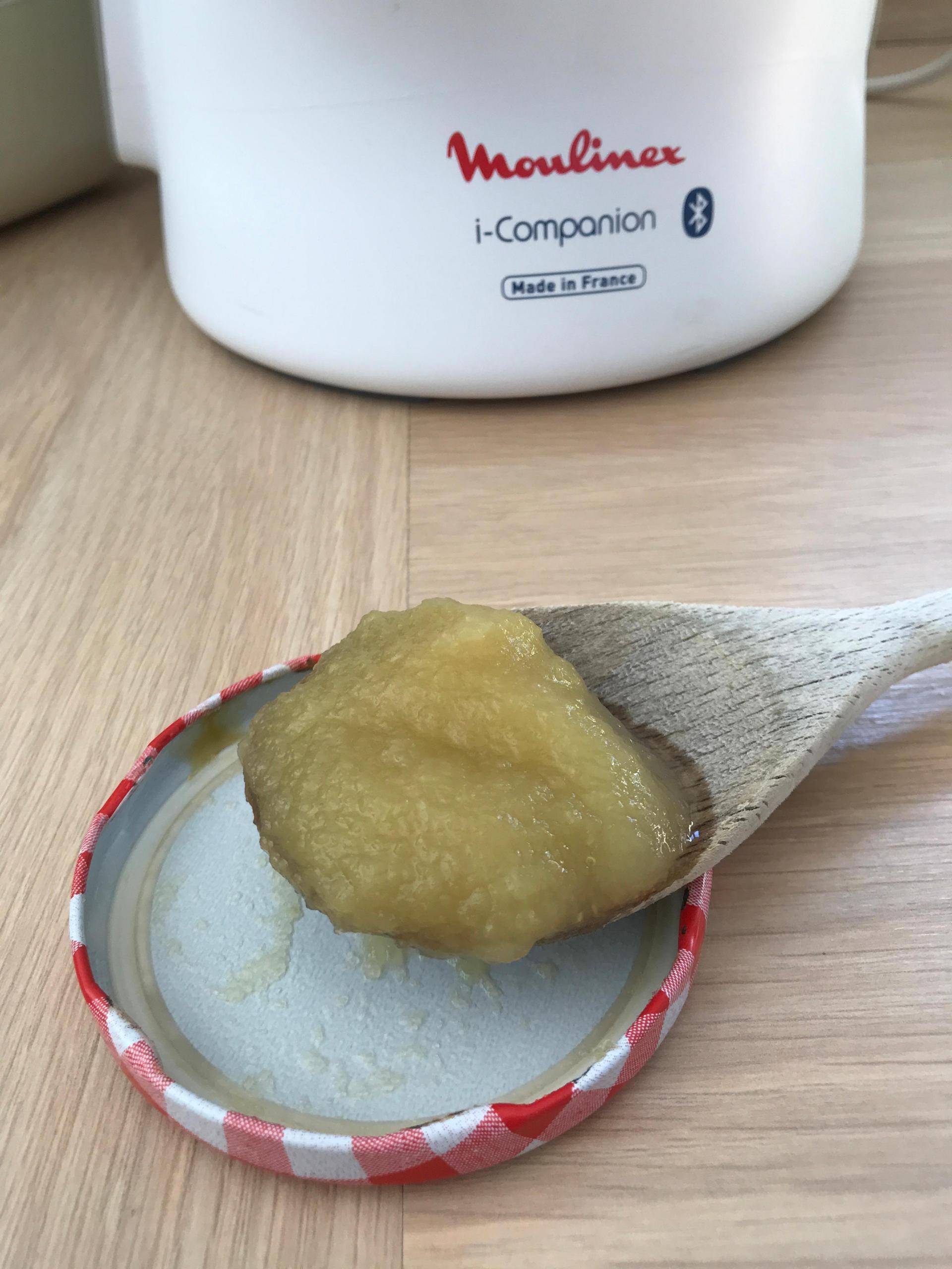 Compote pomme vanille facile - Recette Companion Connect | Moulinex