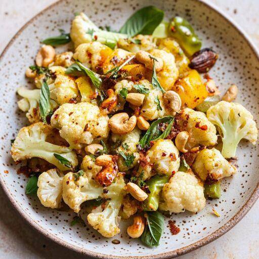 Pittige bloemkool met cashewnoten - Recette Cookeo | Moulinex