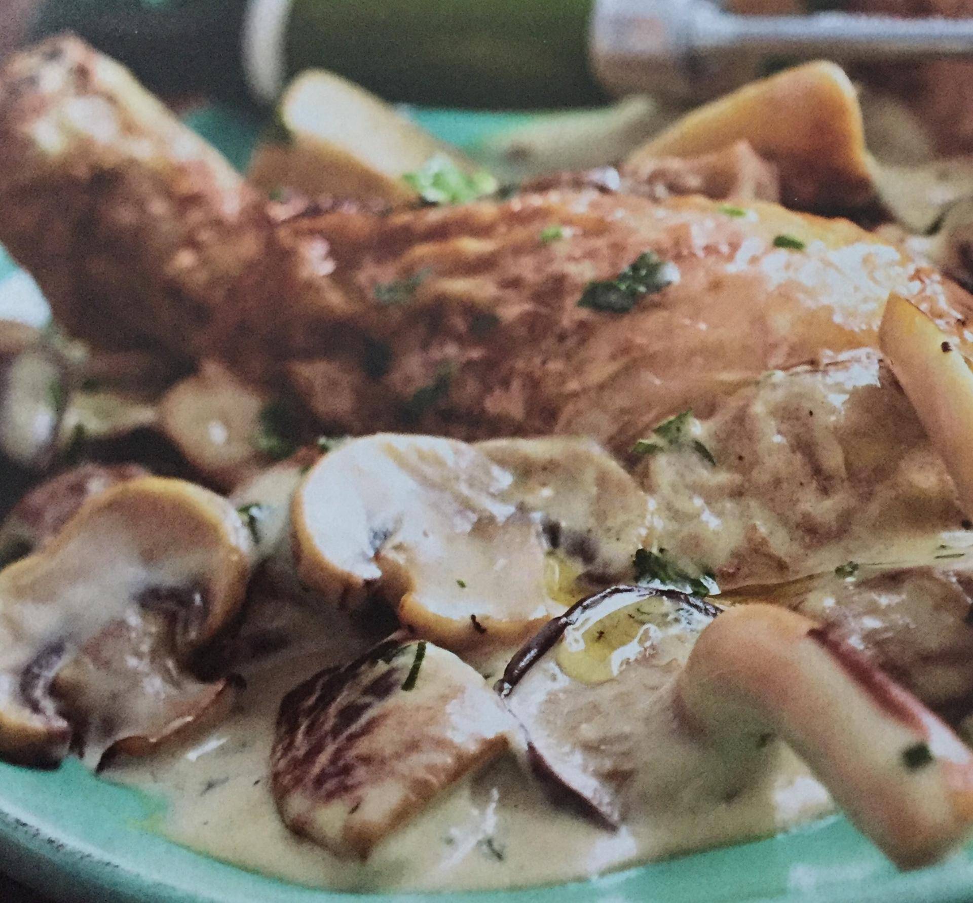 Poulet sauce forestière - Recette Cookeo | Moulinex
