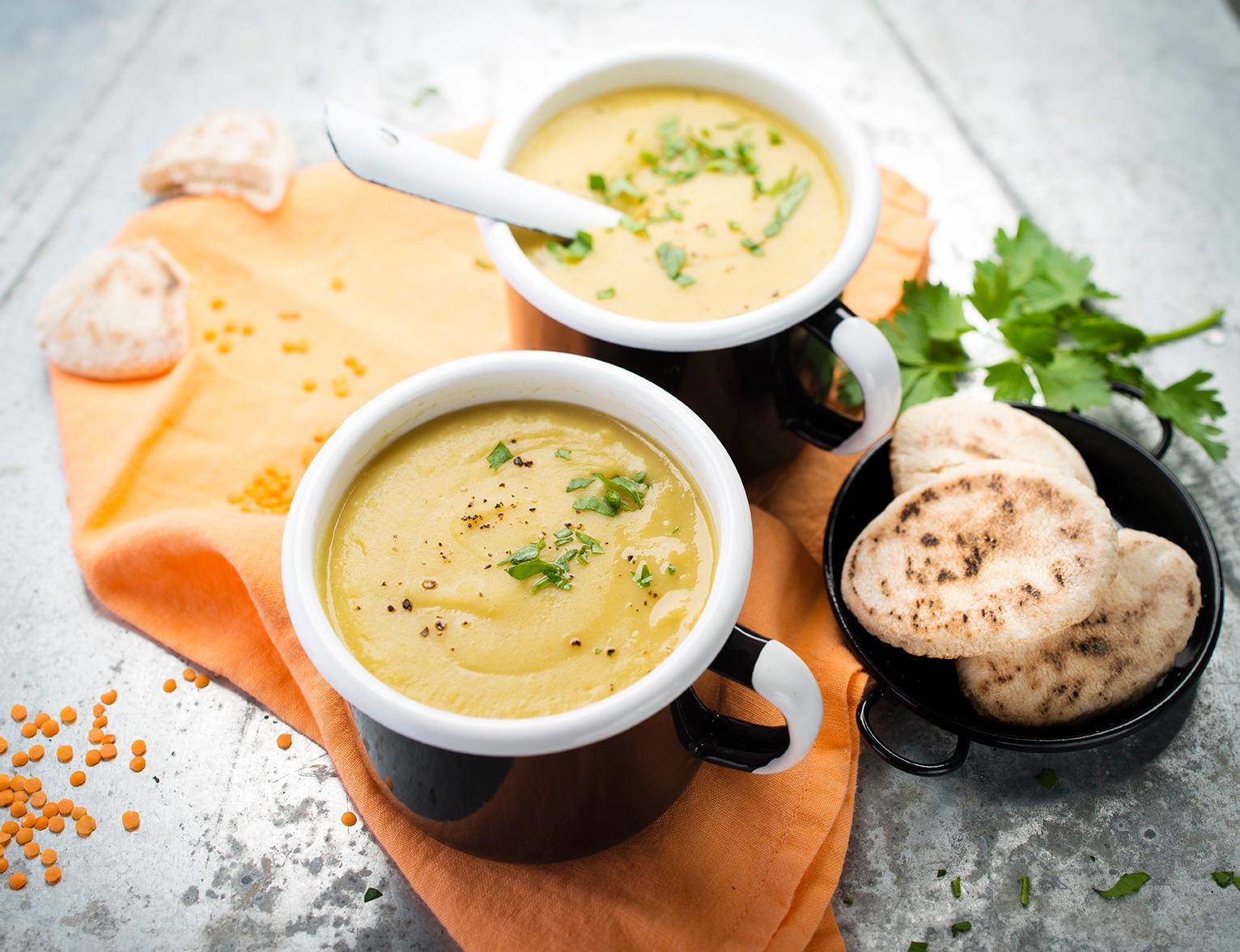 Soupe de lentilles corail - Recette Cookeo | Moulinex