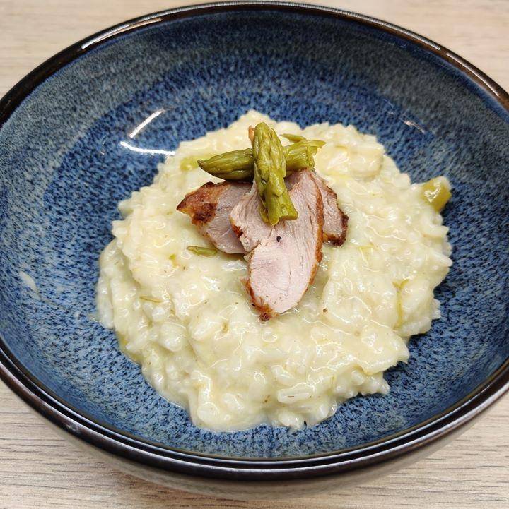 Risotto poulet aux asperges - Recette Companion Connect XL | Moulinex