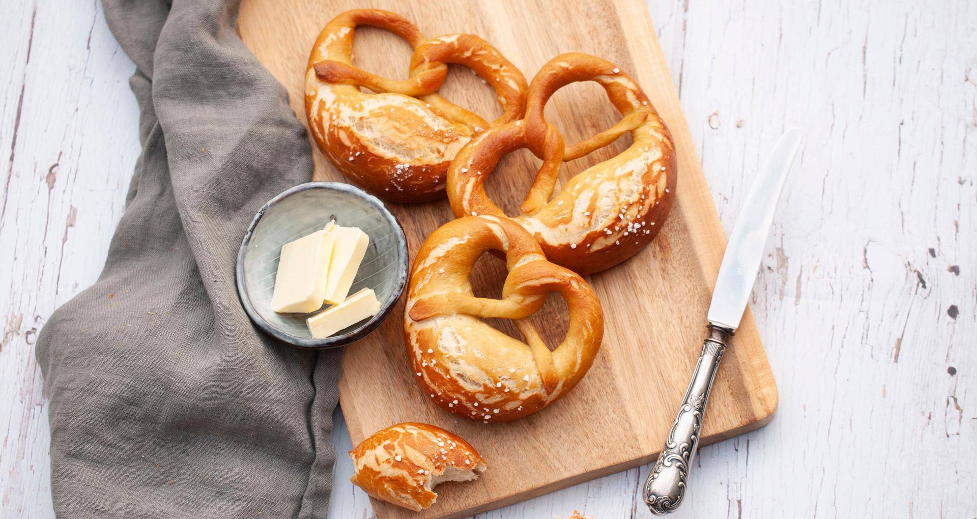 Bretzels - Recette Kitchen Machines Touch/Touch + | Moulinex