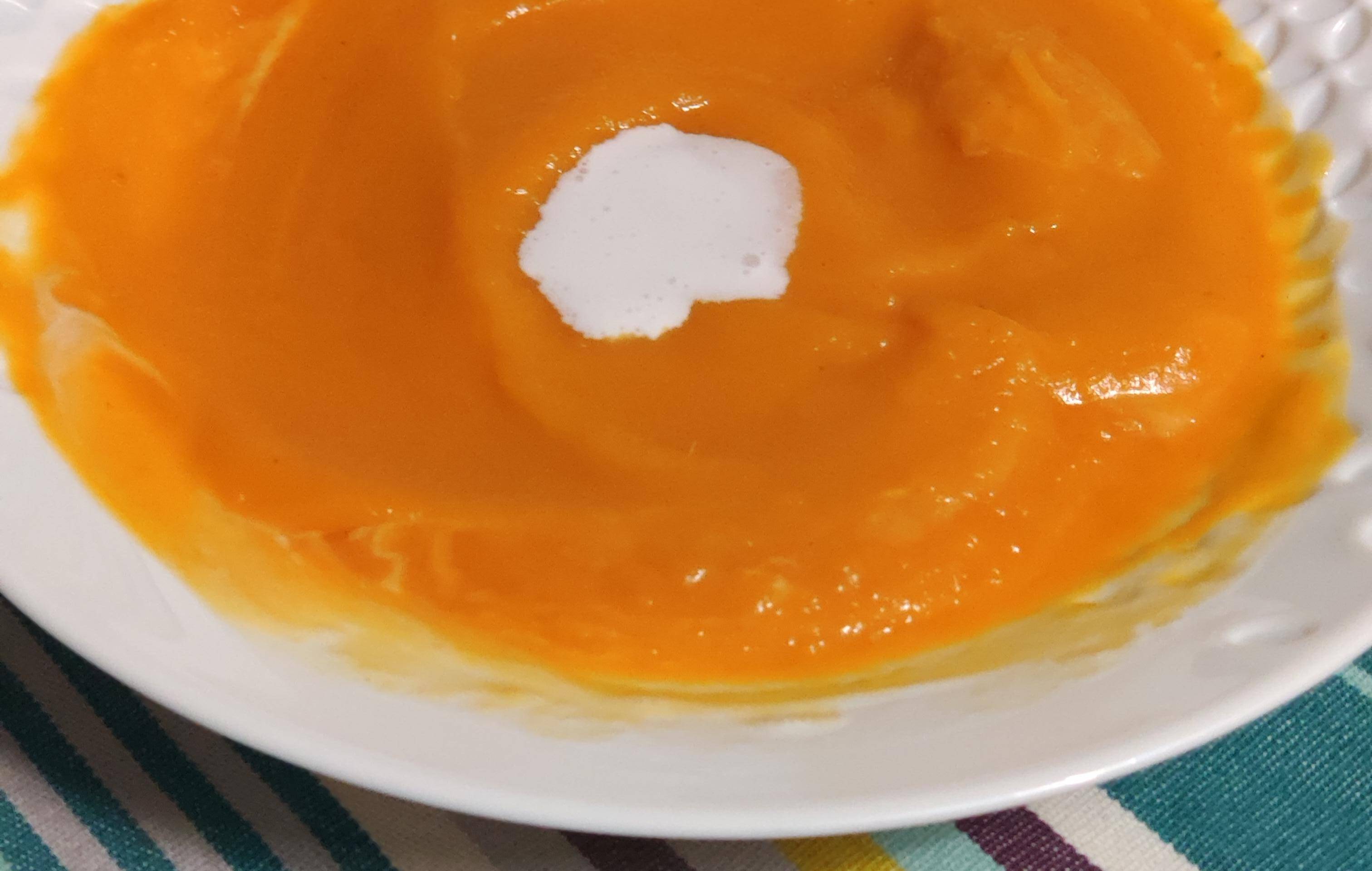 Velouté de butternut et pâte douce à la crème de coco - Recette Cookeo | Moulinex