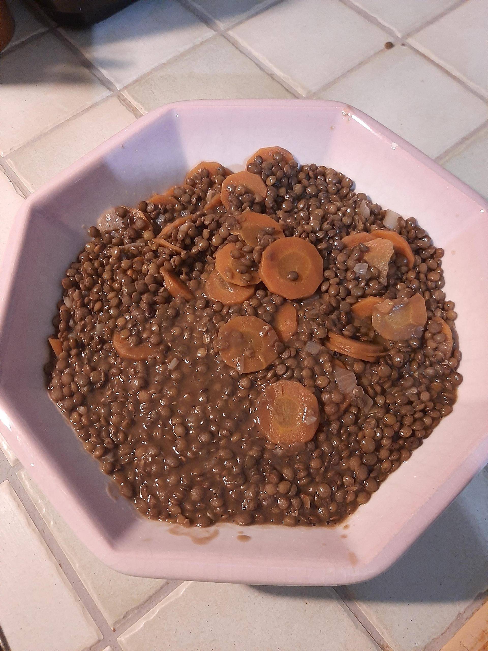 Lentilles carottes - Recette Companion Connect XL | Moulinex