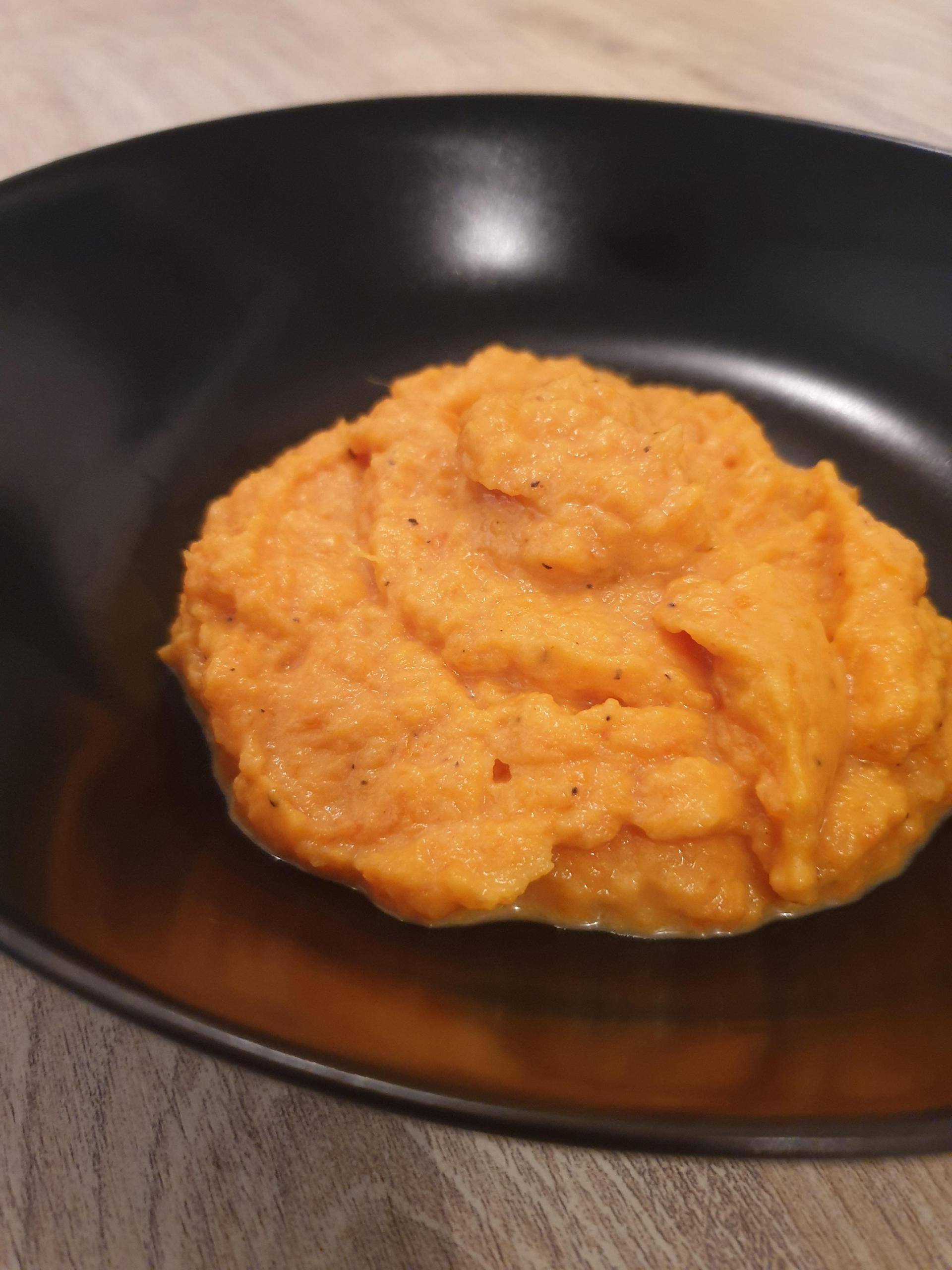 Purée de courge, patates douces,et mascarpone. - Recette Companion XL | Moulinex