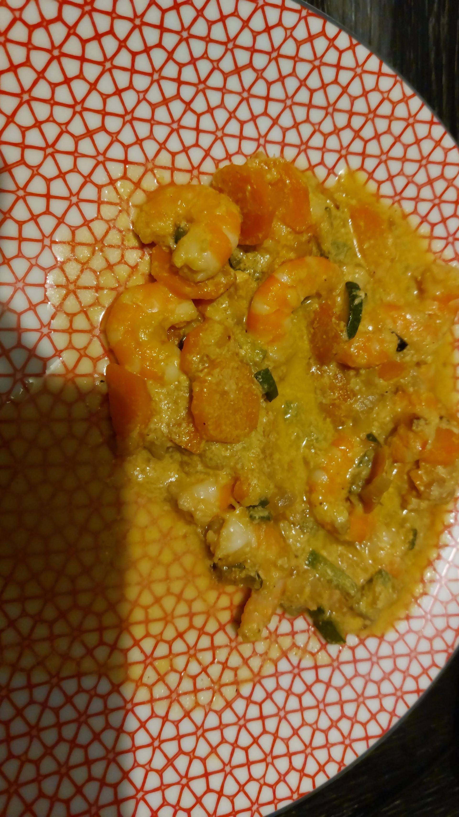Crevettes curry aux légumes - Recette Cookeo | Moulinex