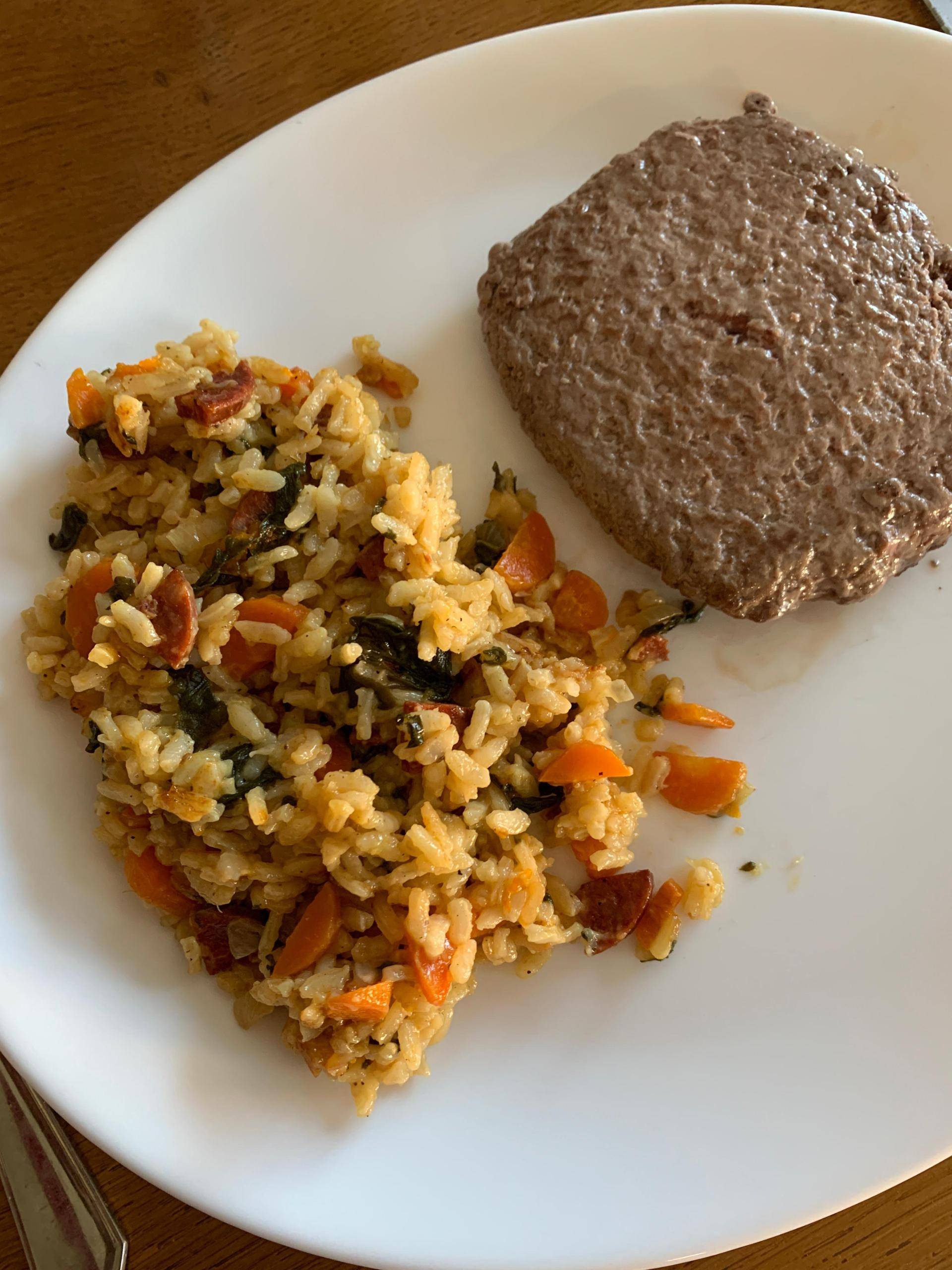 Risotto chorizo carottes épinards - Recette Cookeo | Moulinex