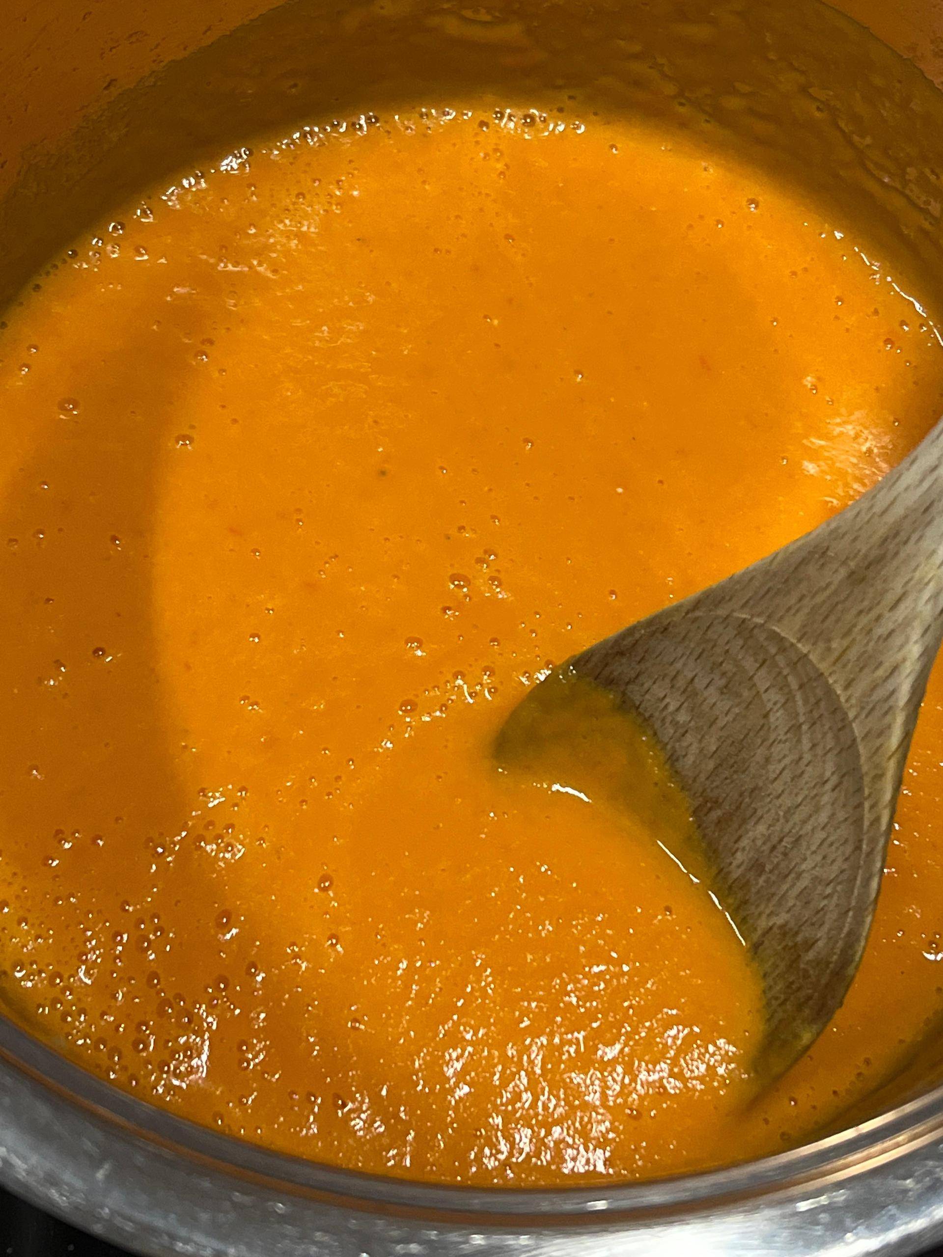 Velouté carotte poivron coco - Recette Companion XL | Moulinex