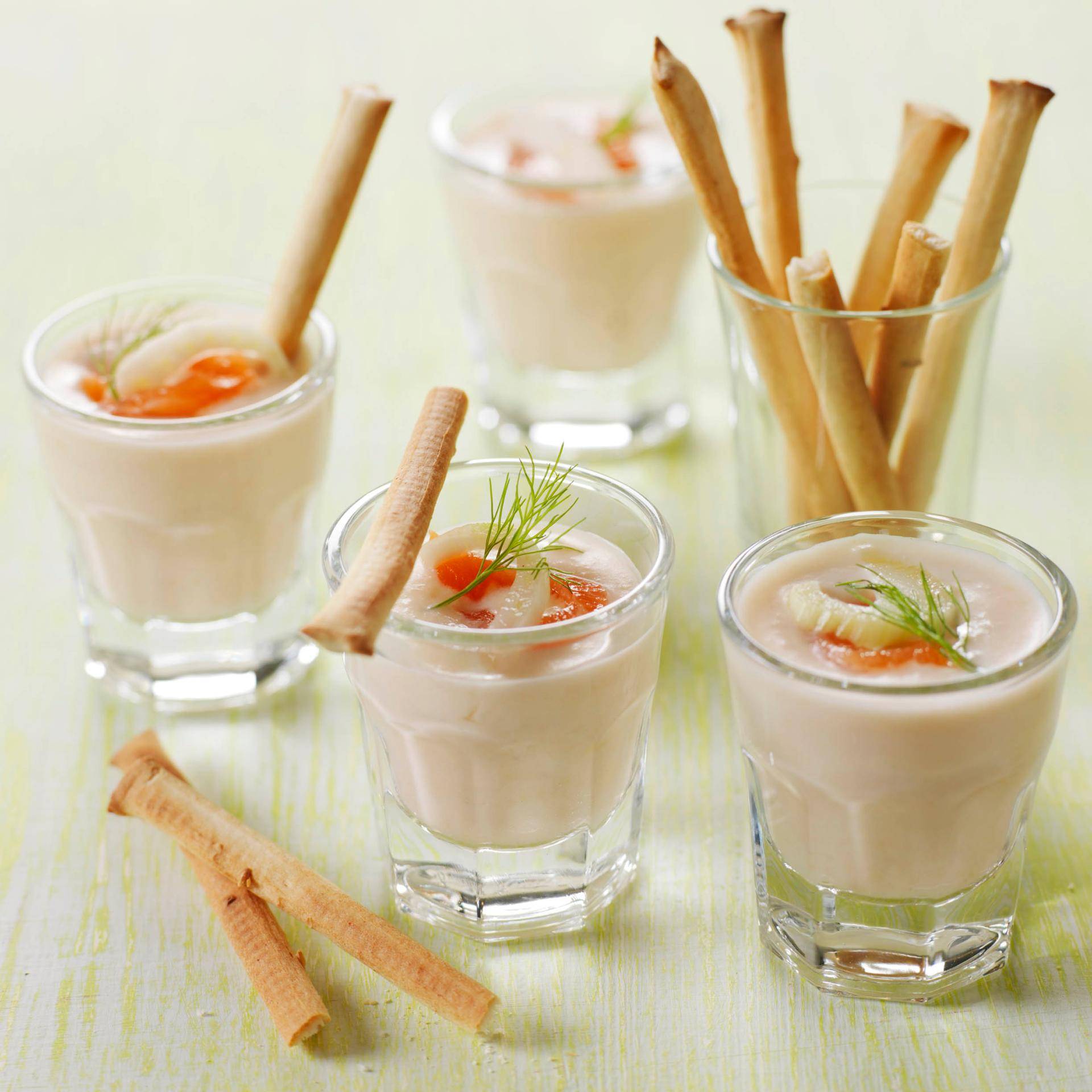 Crème de fenouil et saumon - Recette Companion | Moulinex