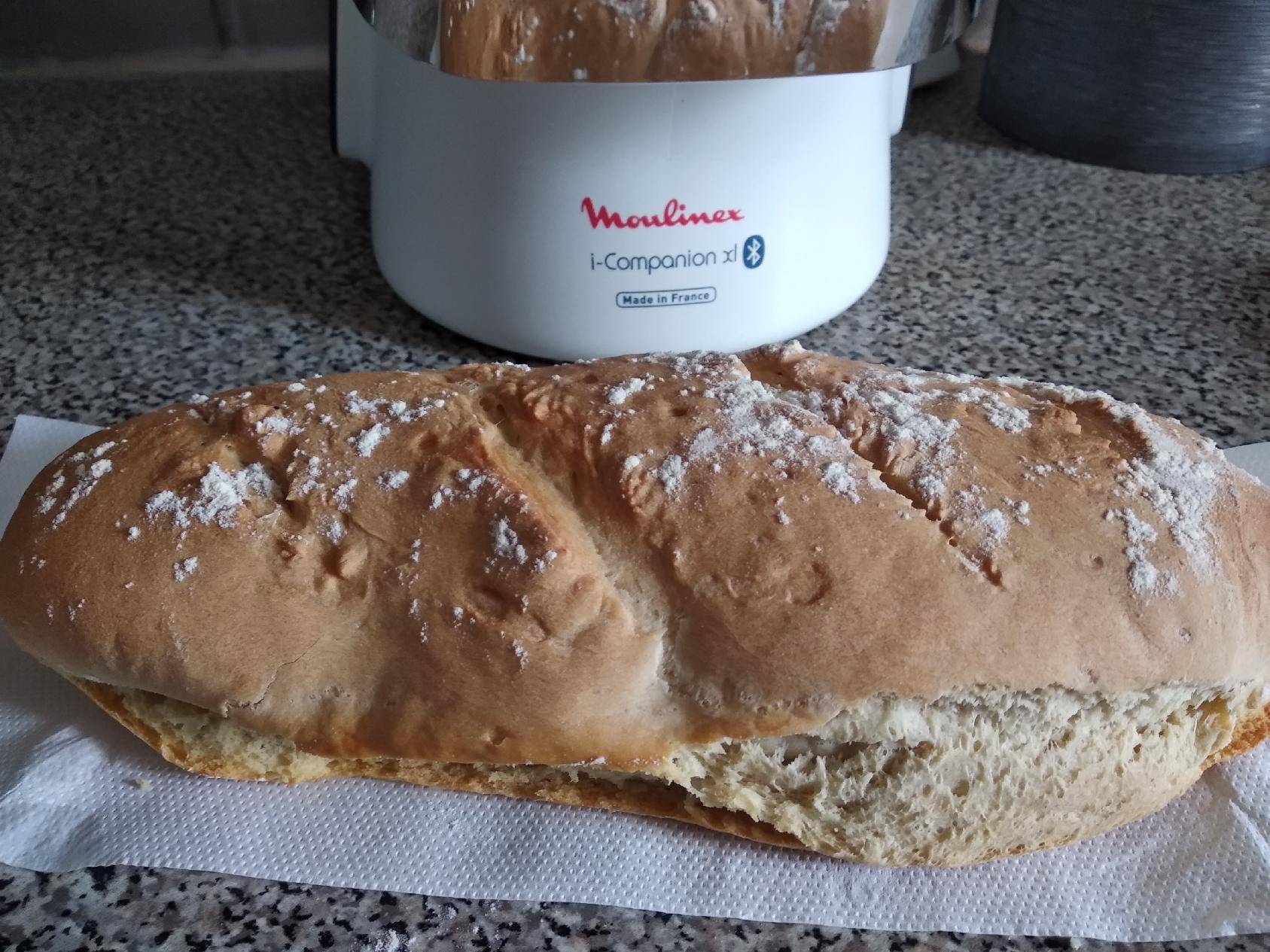 Pain croustillant - Recette Companion Connect XL | Moulinex