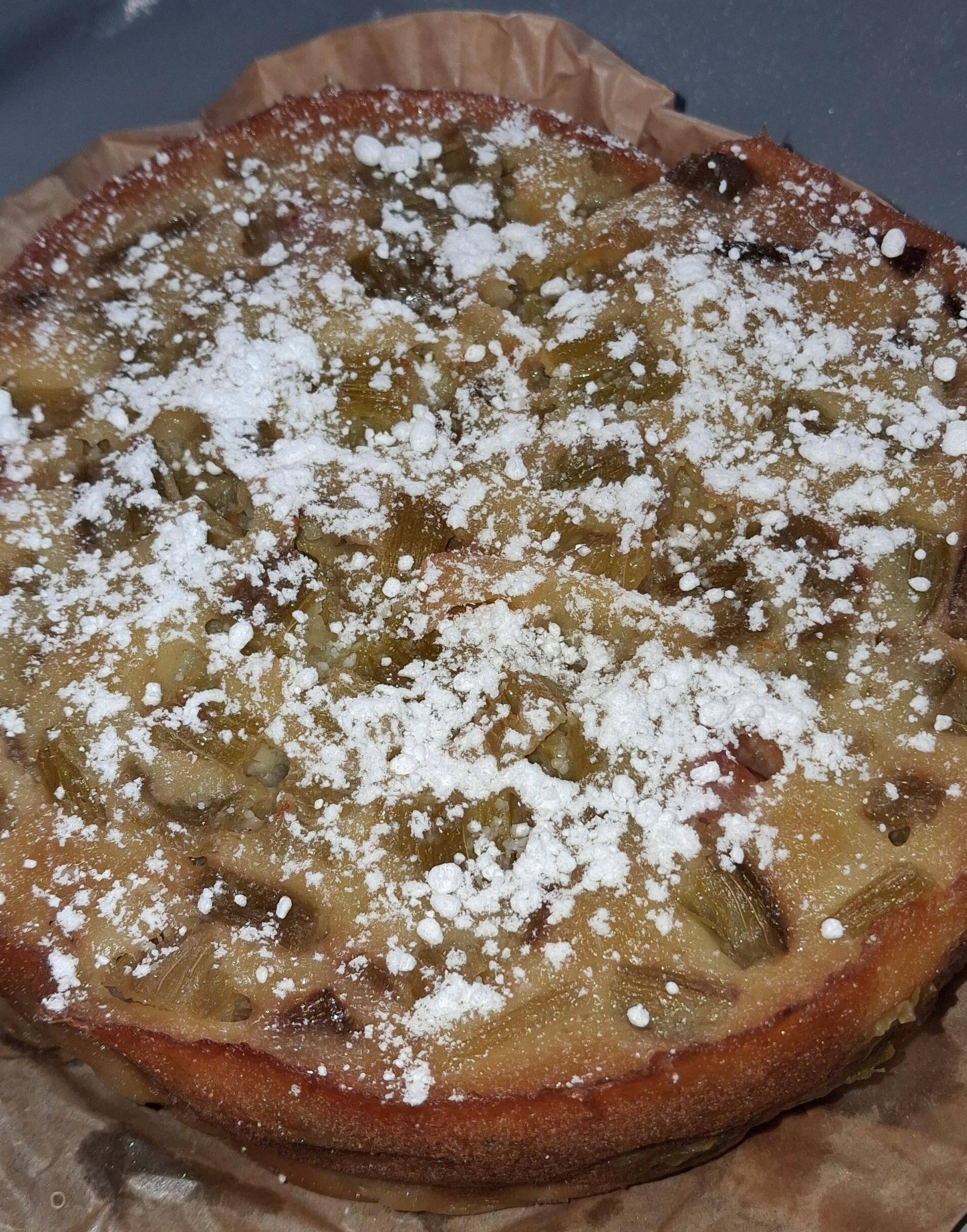 Clafoutis à la rhubarbe - Recette Cookeo 9in1 | Moulinex