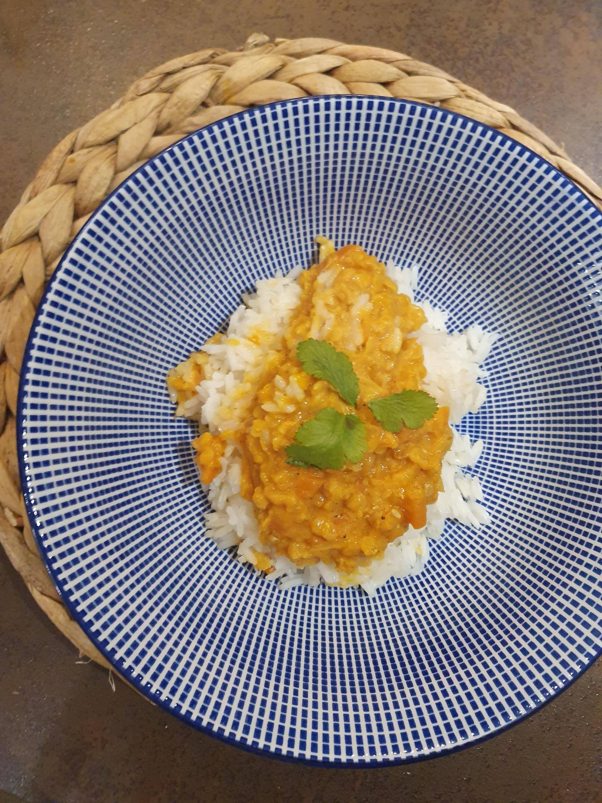 Dahl de lentilles corail - Recette Companion Connect XL | Moulinex
