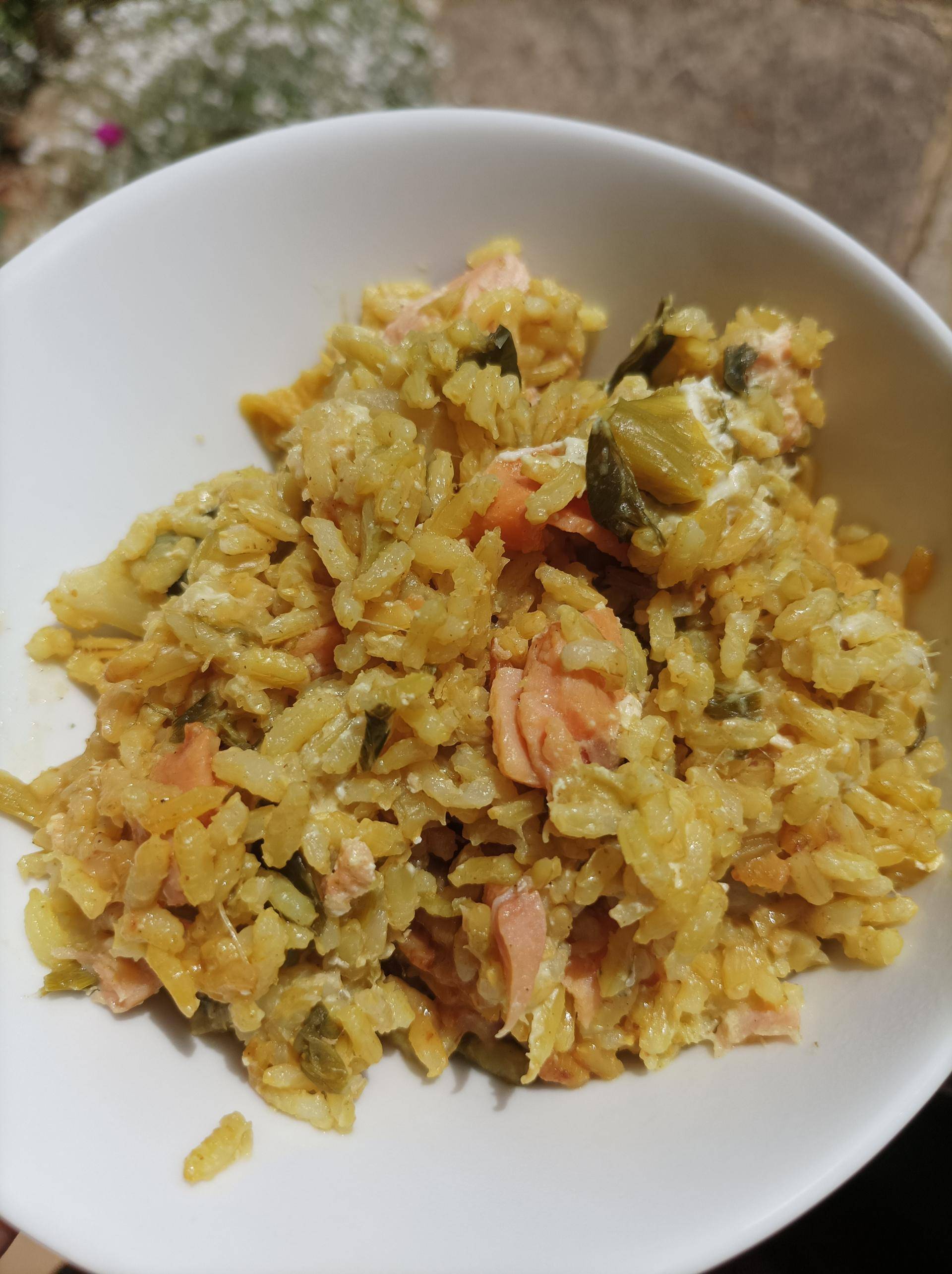 One pot rice Saumon - Recette Cookeo | Moulinex