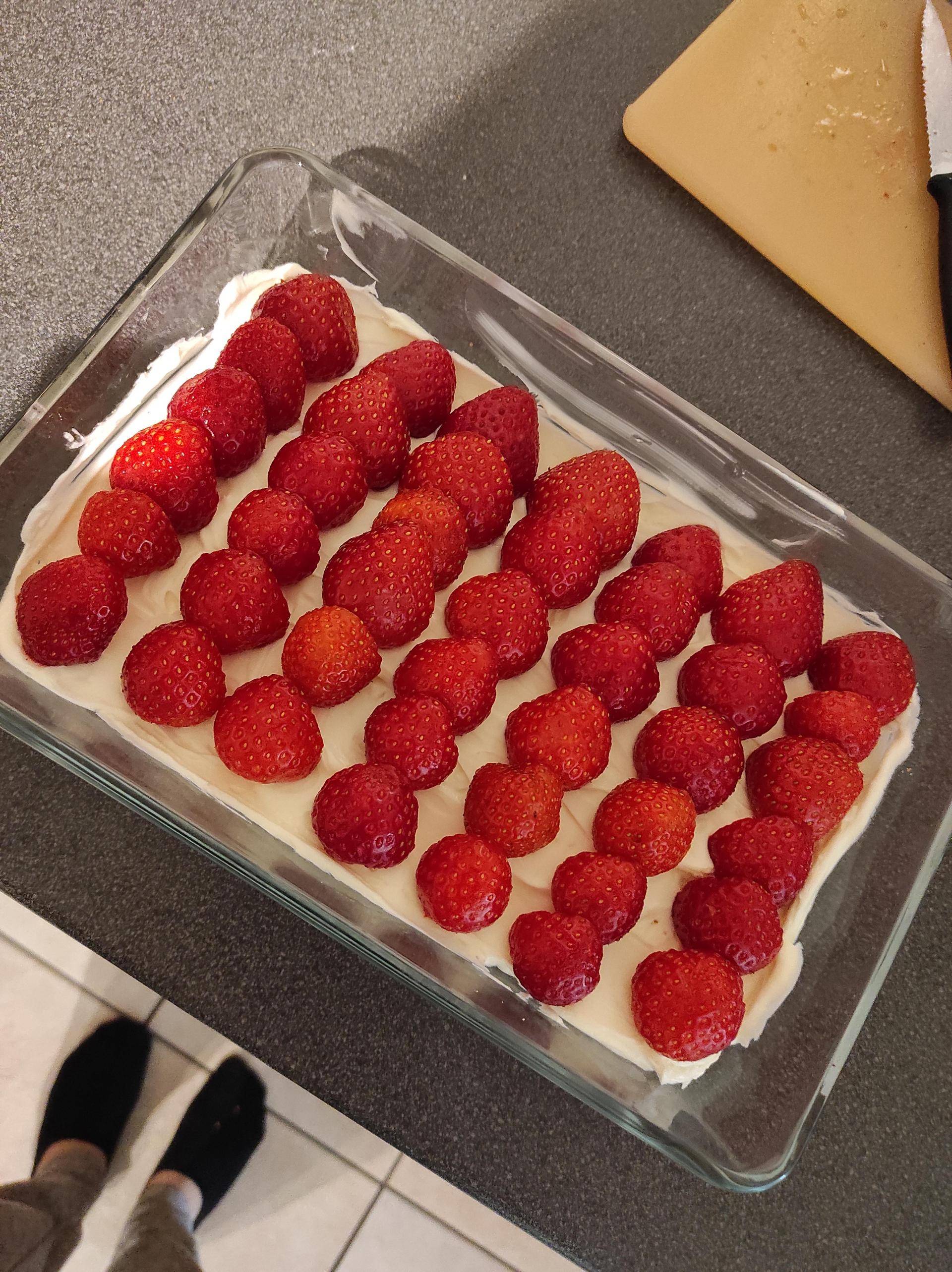 Tarte aux fraises sans cuisson - Recette Companion Connect XL | Moulinex