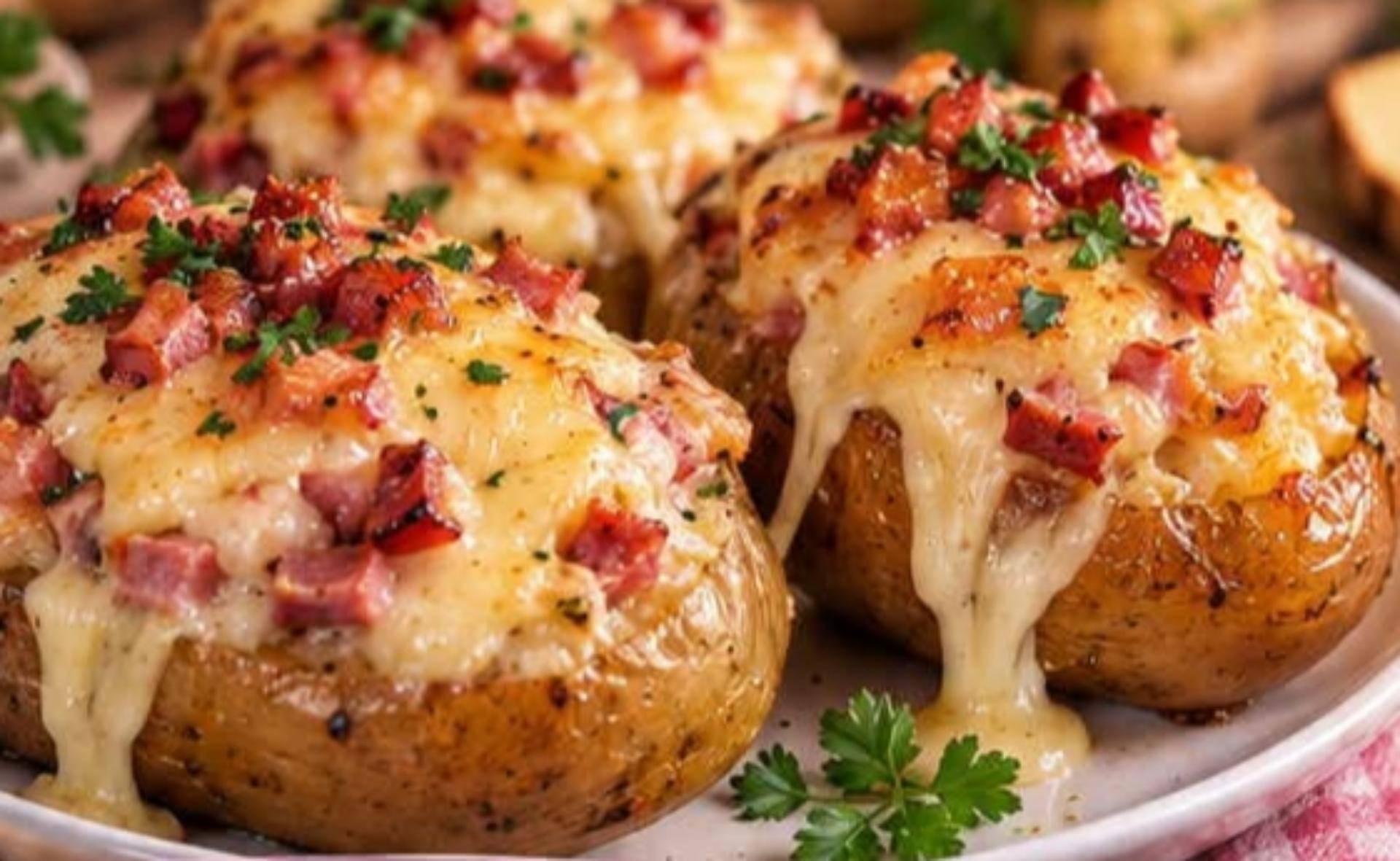 Pommes de terre croque raclette - Recette Cookeo Infinity Autostir | Moulinex