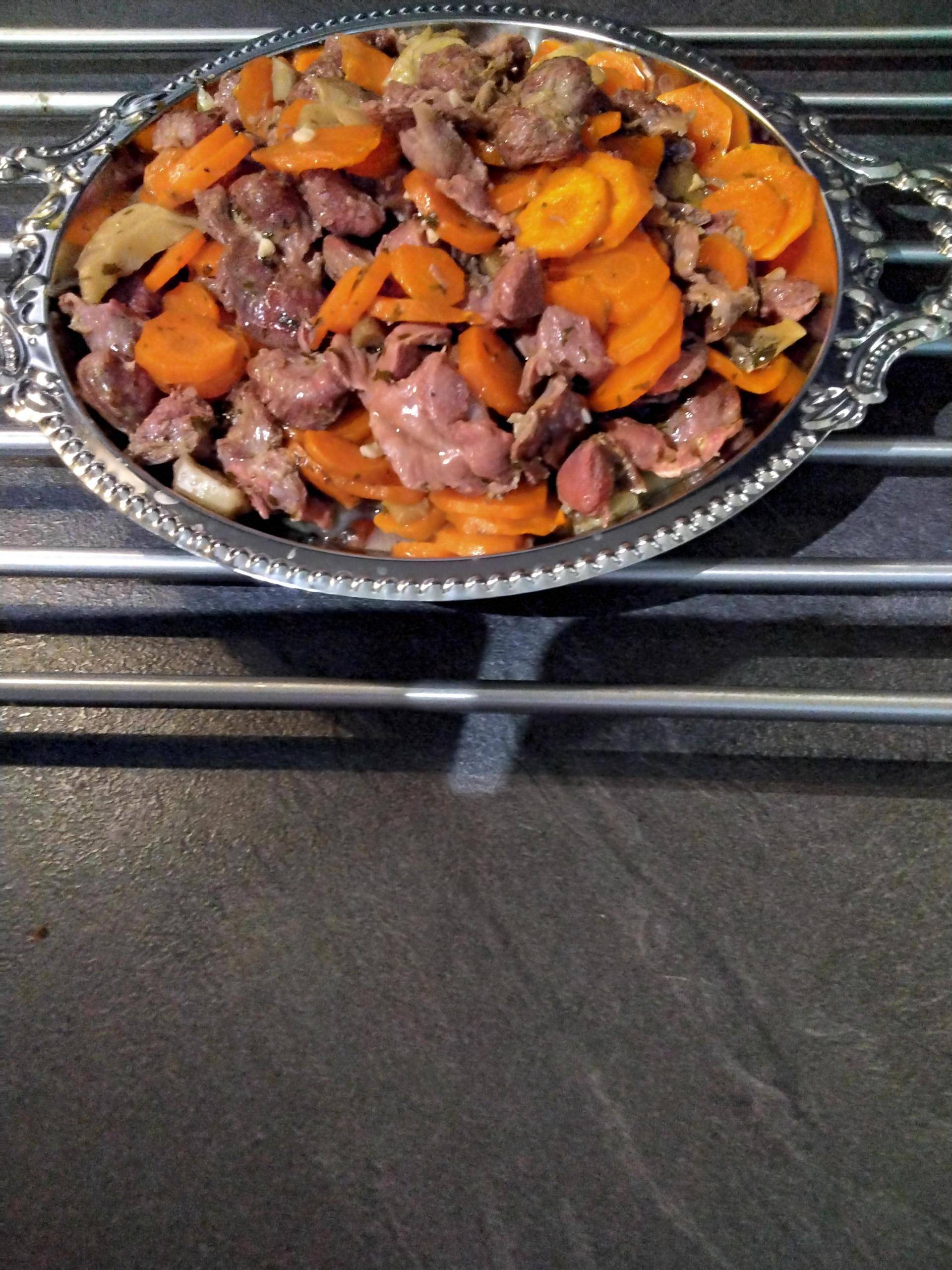 Gésiers de volailles confits aux carottes - Recette Cookeo | Moulinex