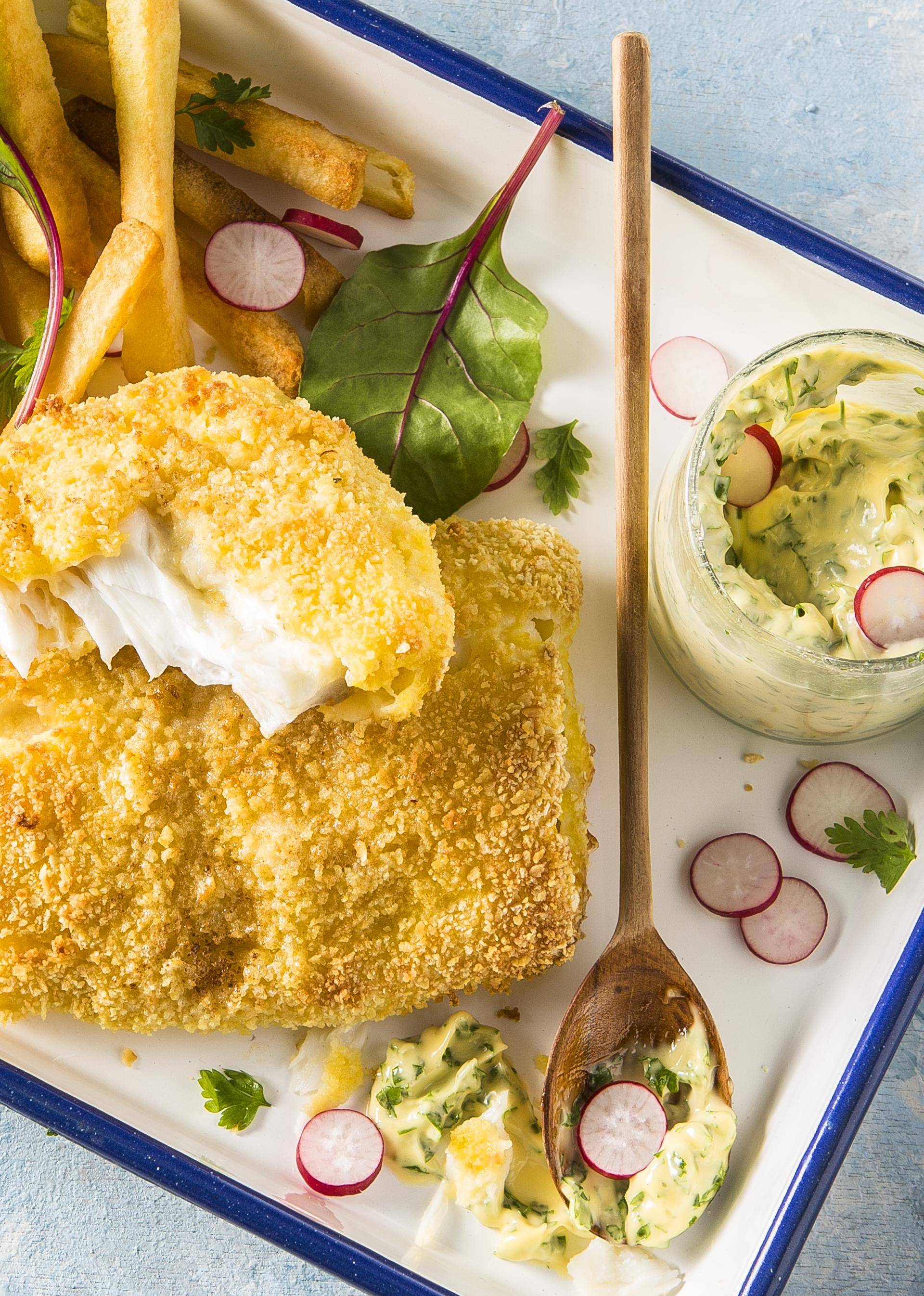 Fish and chips - Recette Easy Fry XL Surface | Moulinex