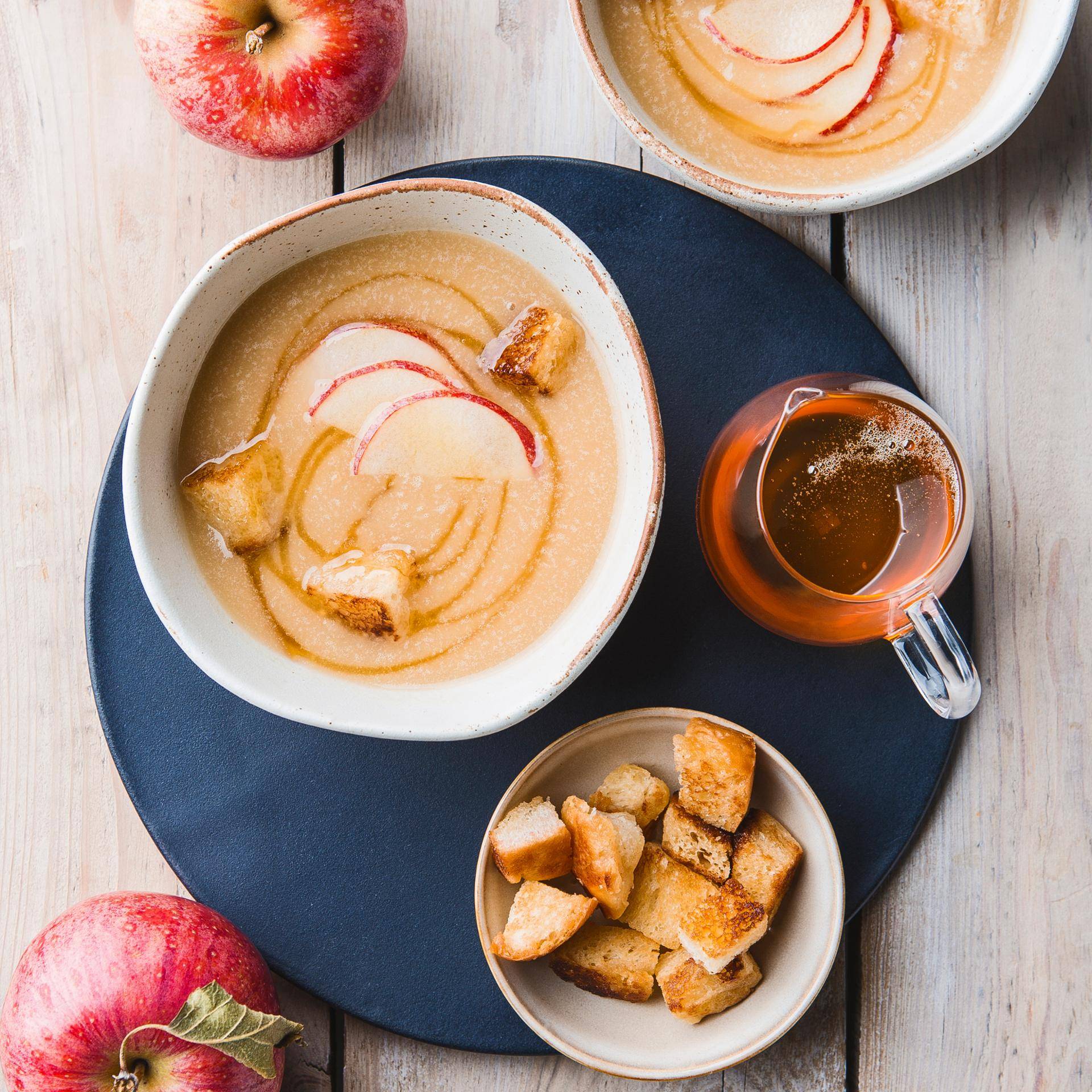 Soupe de pommes au miel - Recette Cookeo | Moulinex