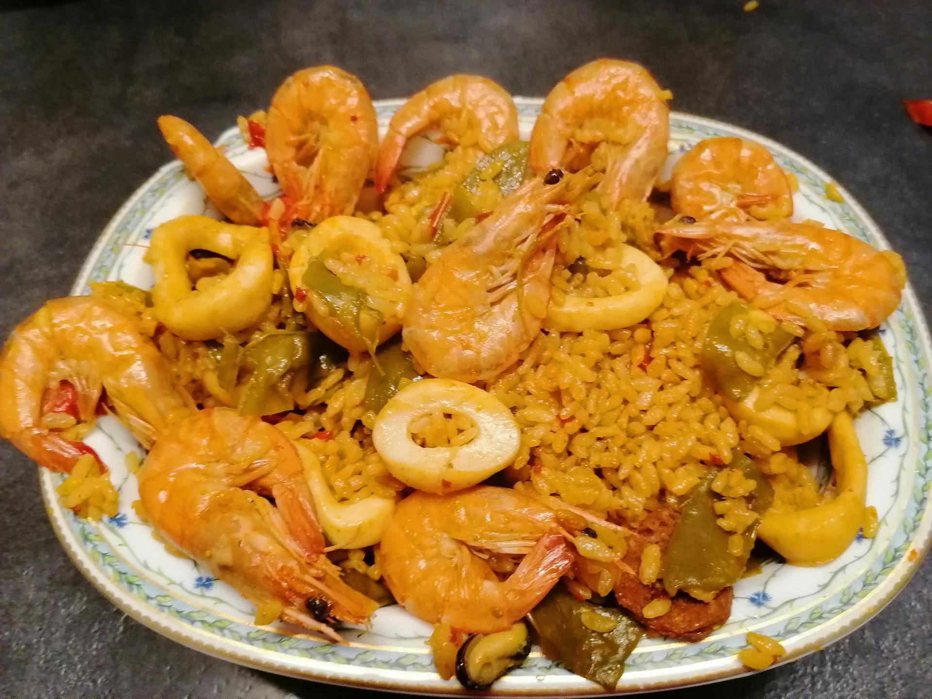 Paella aux fruits de mer - Recette Cookeo | Moulinex