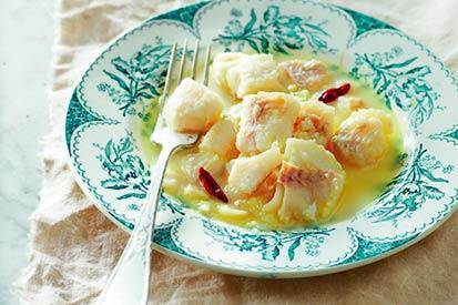 Morue à la sauce pil pil - Recette Cook'in One | Moulinex