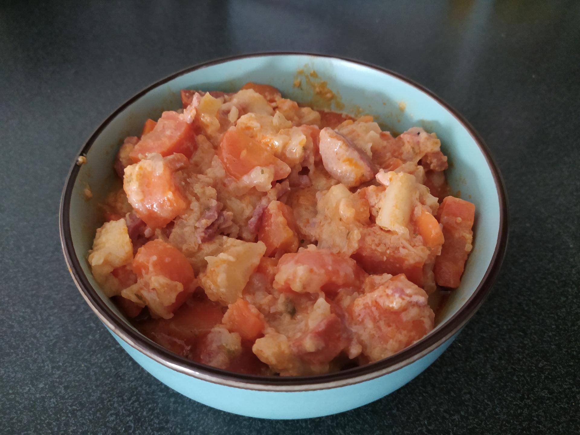 Panais-carottes au chorizo - Recette Cookeo V3 | Moulinex