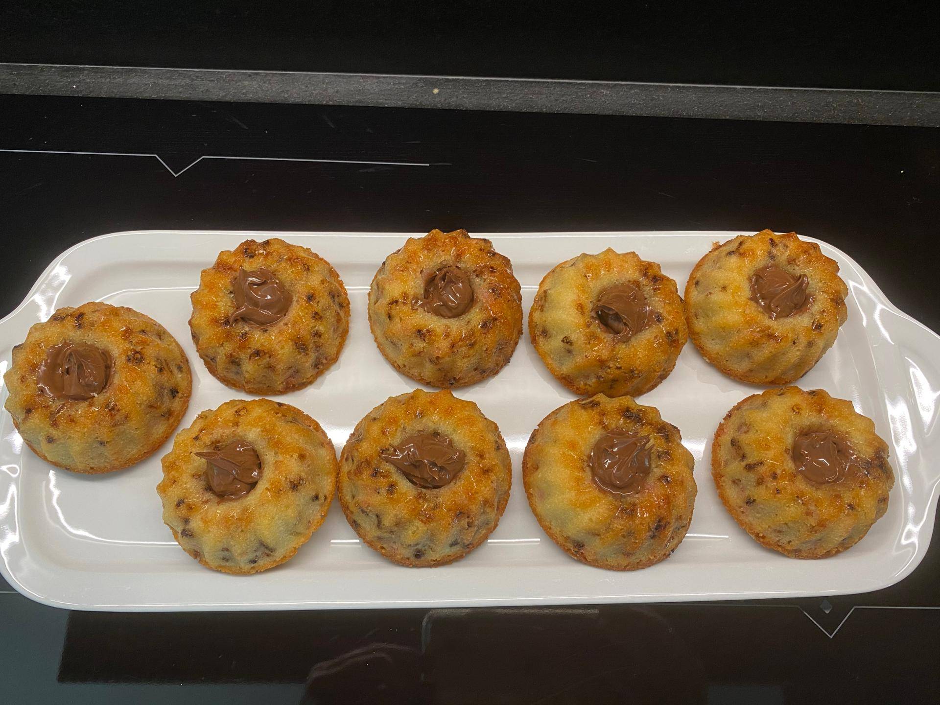 Financiers au nutella - Recette Companion XL | Moulinex