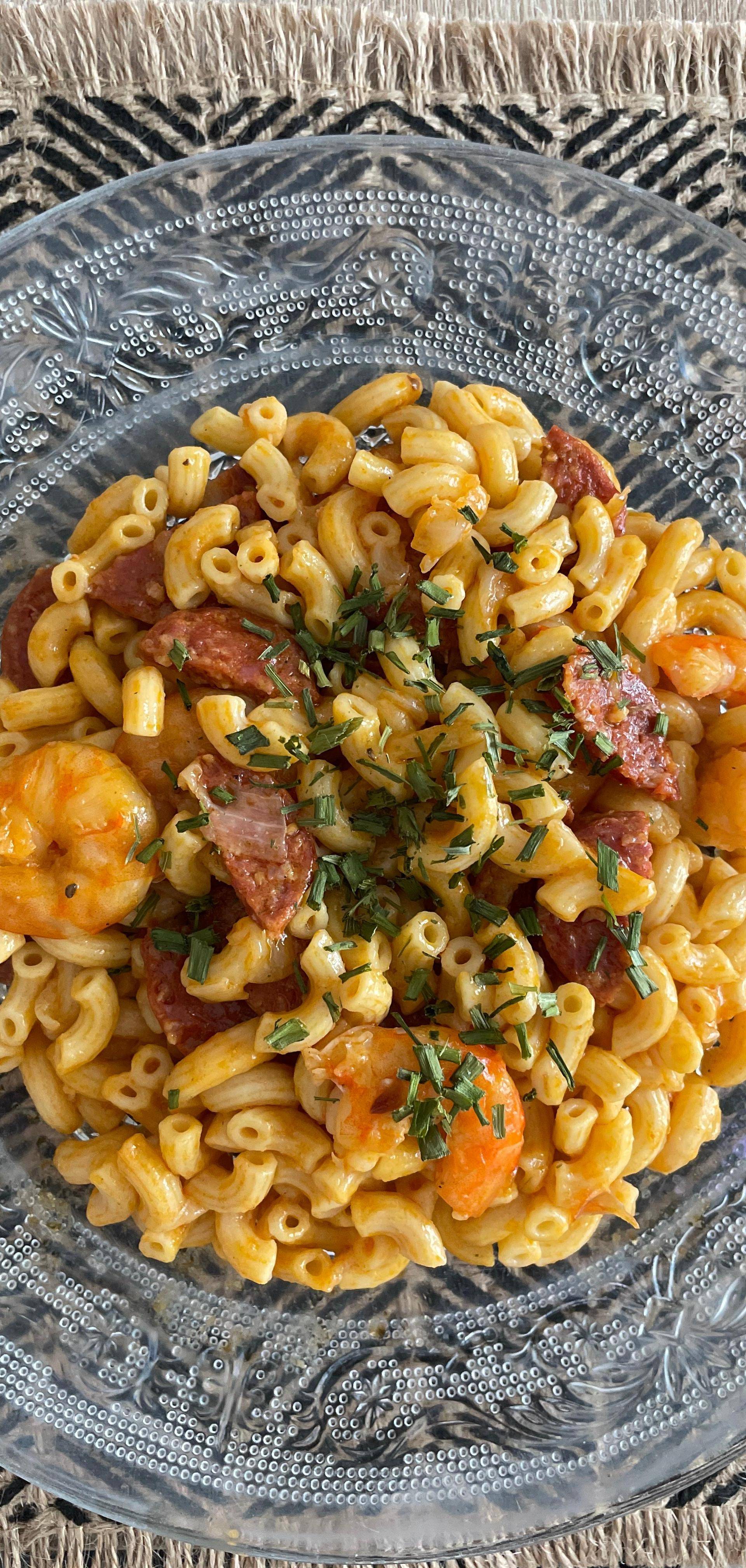 Pâtes, Chorizo, Crevettes - Recette Cookeo V3 | Moulinex