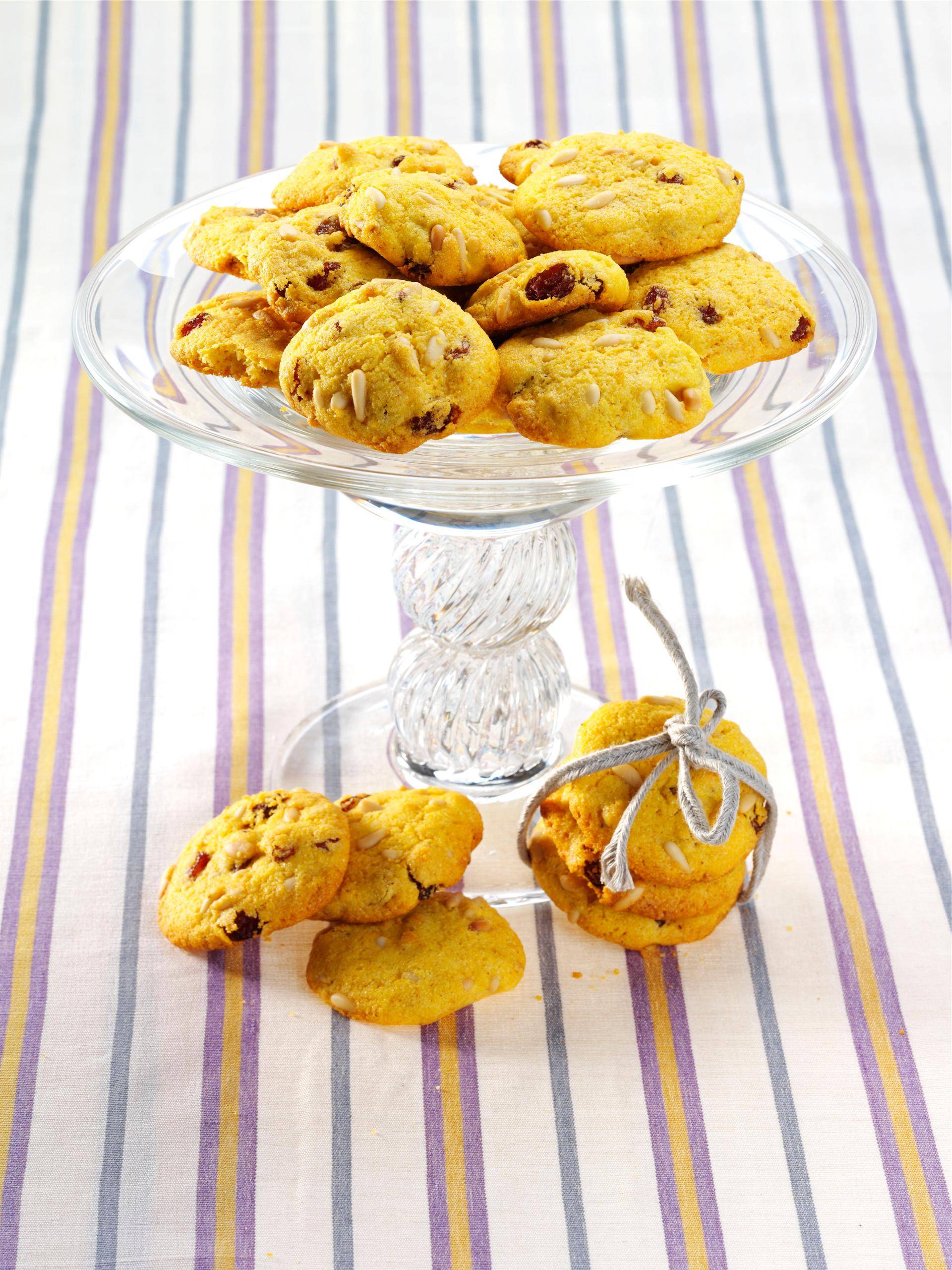 Glutenvrije maïskoekjes met rozijnen - Recette Companion Connect | Moulinex