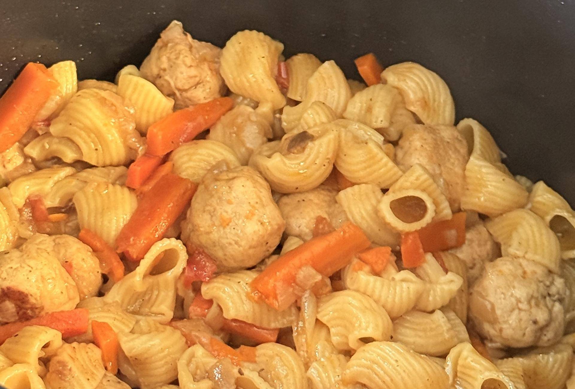 Pâte aux Boulettes de Poulet - Recette Cookeo V3 | Moulinex