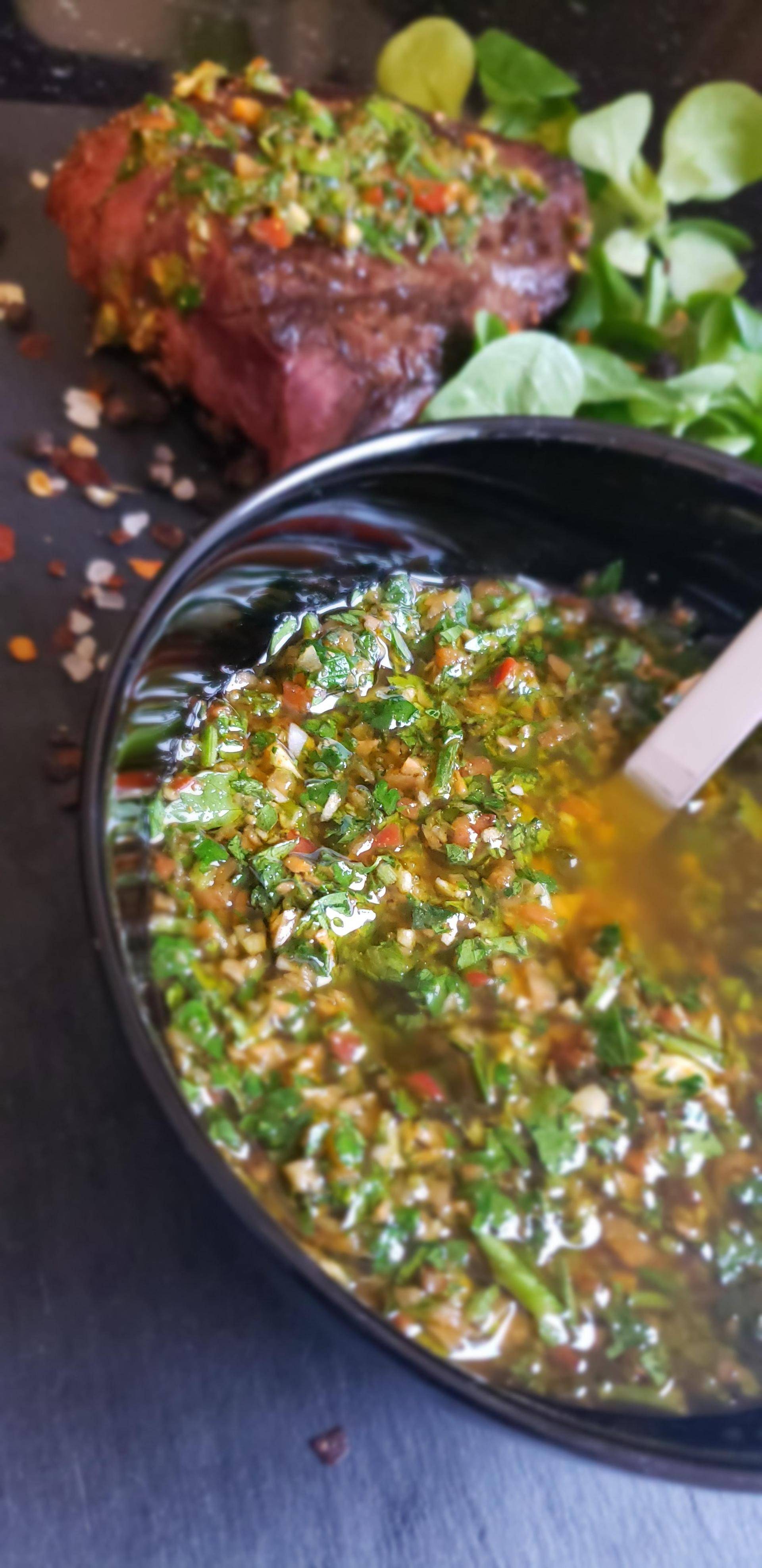 Sauce chimichurri - Recette Companion Connect XL | Moulinex