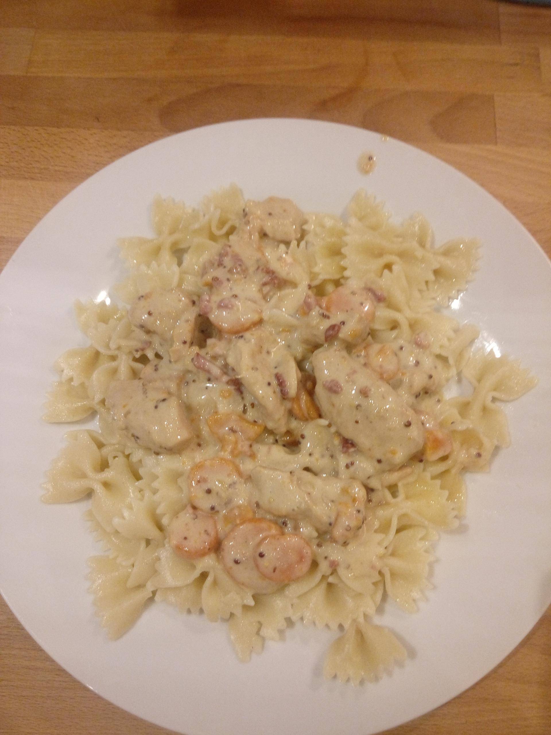 Poulet a la moutarde a l'ancienne - Recette Cookeo | Moulinex