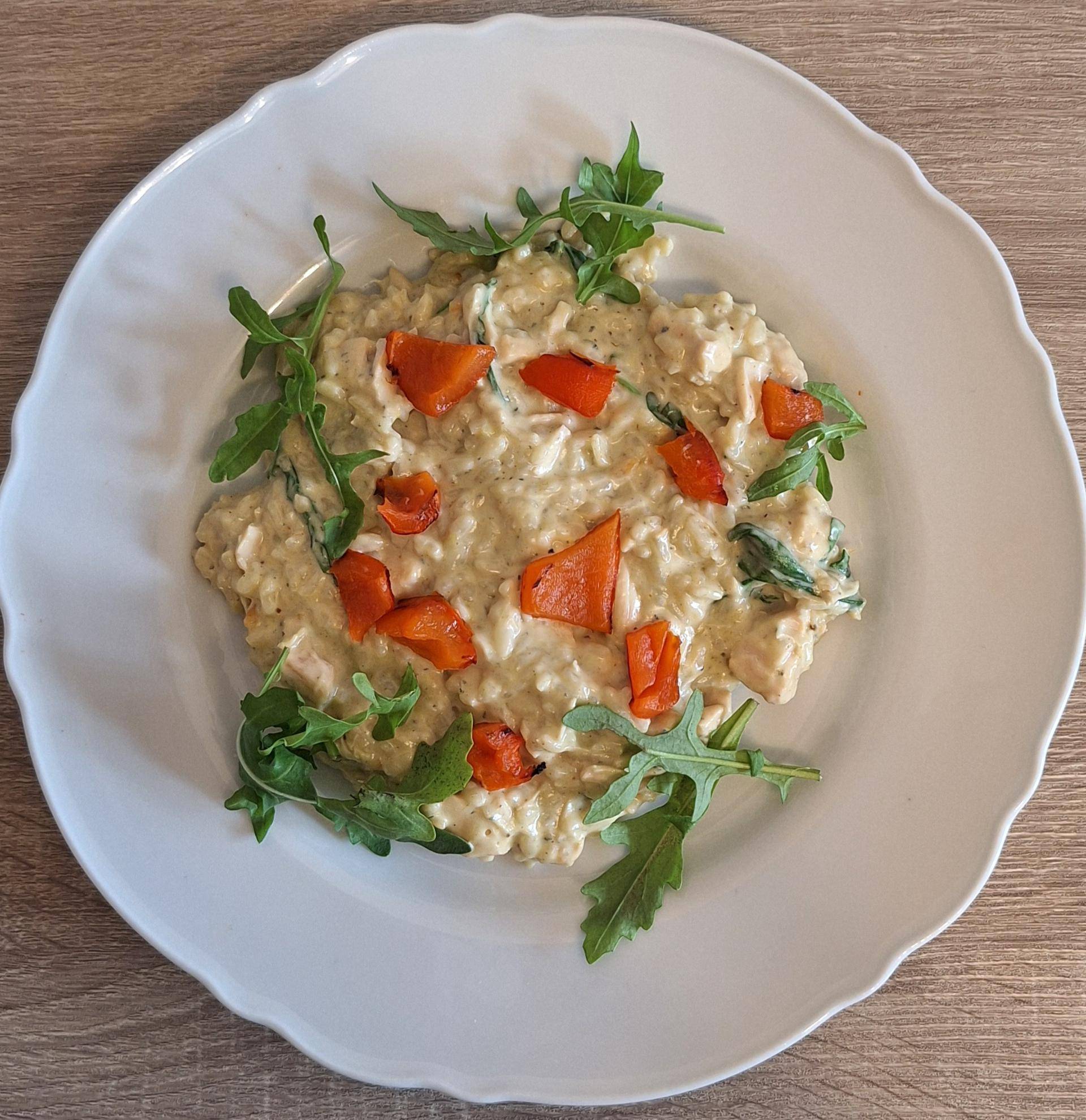 Risotto met kip en blauwaderkaas - Recette Cookeo V3 | Moulinex